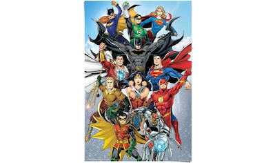 Reinders! Poster »DC Comics Helden Superman Wonderwoman Flash Batman«, (1 St.) kaufen