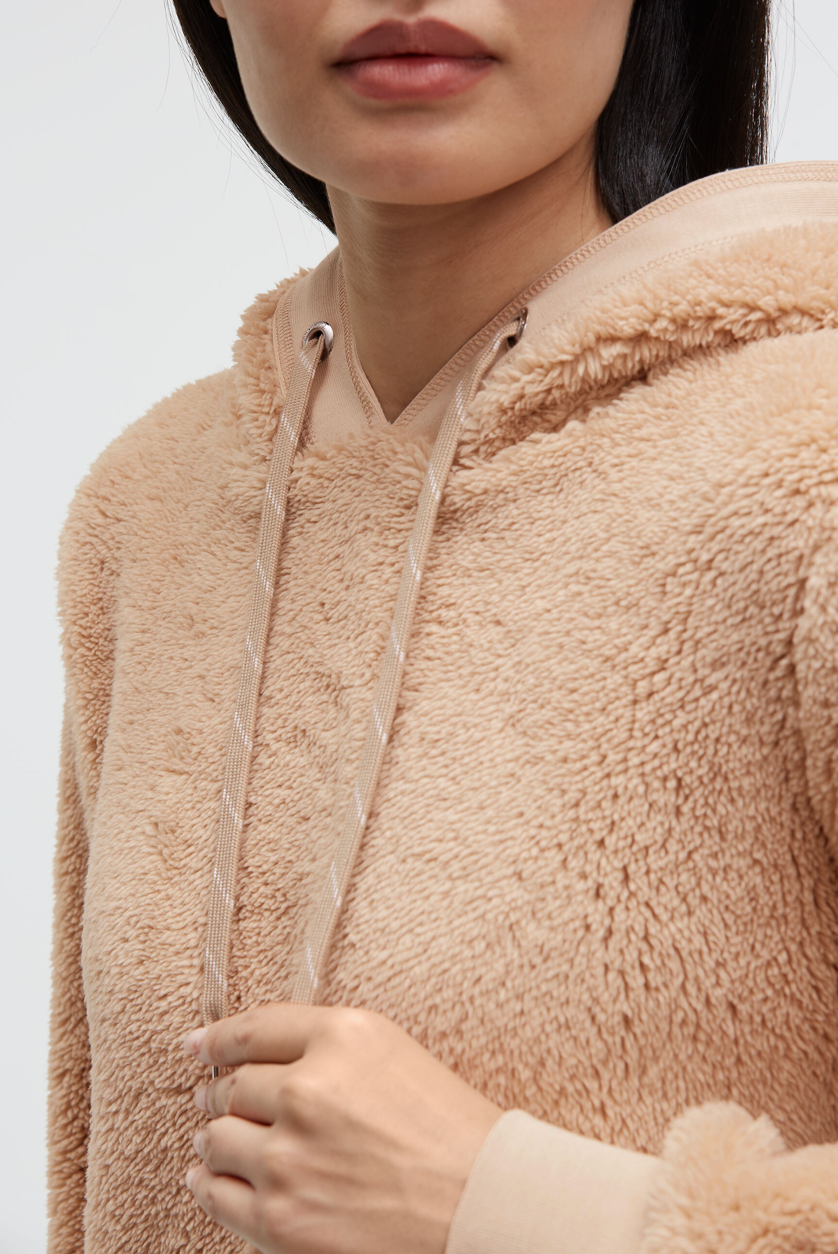 SOCCX Kapuzensweatshirt , mit Seitenschlitze
