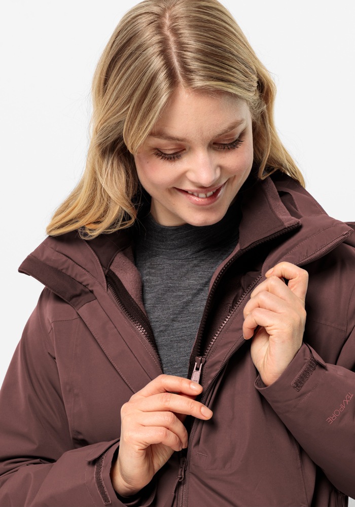 Thumbnail - Jack Wolfskin Funktionsjacke "FERNBLICK 2L JKT W", mit Kapuze
