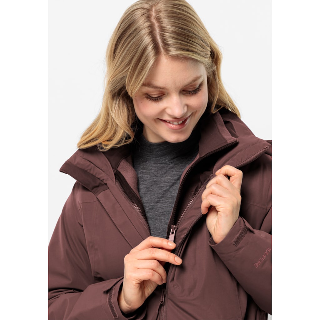 Jack Wolfskin Funktionsjacke »FERNBLICK 2L JKT W«, mit Kapuze