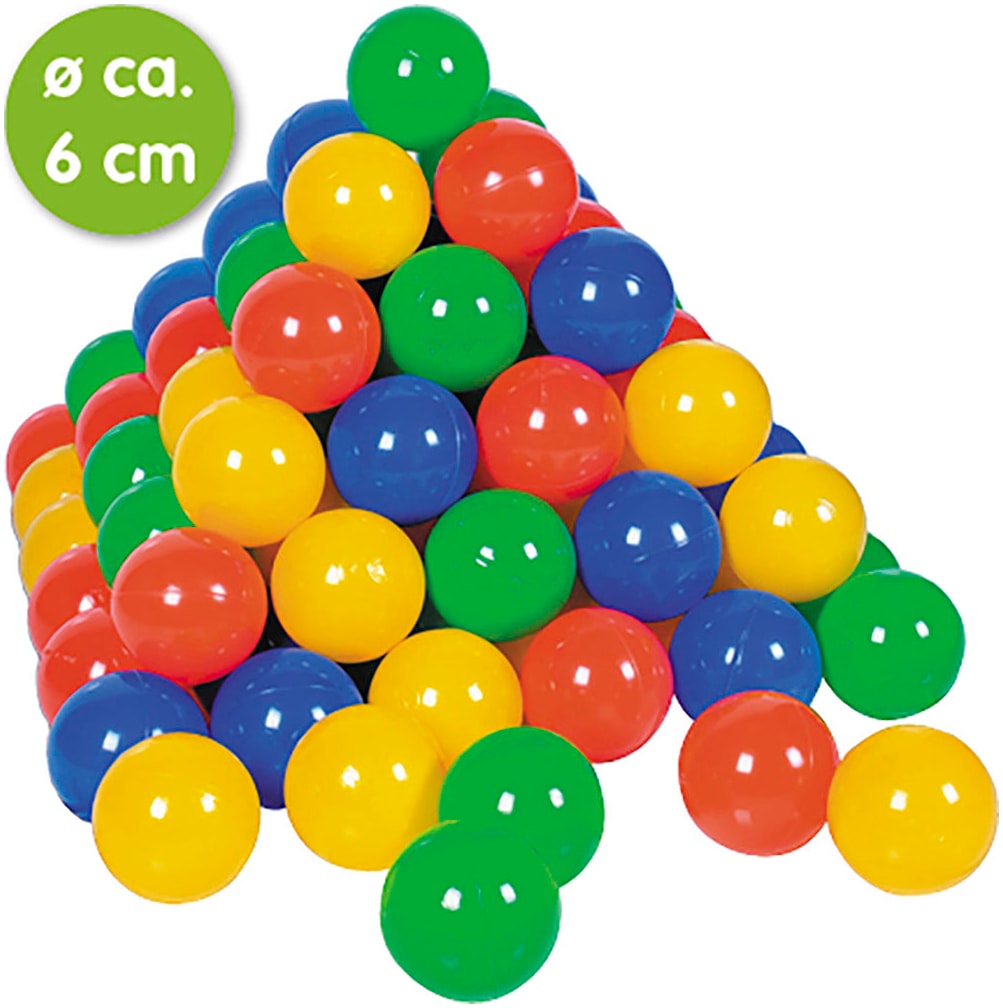 Knorrtoys® Bällebad-Bälle »colorful«, (100 St.)