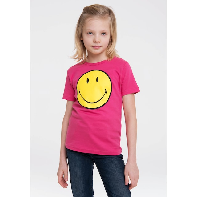LOGOSHIRT T-Shirt, mit Smiley Face-Print online bestellen | BAUR
