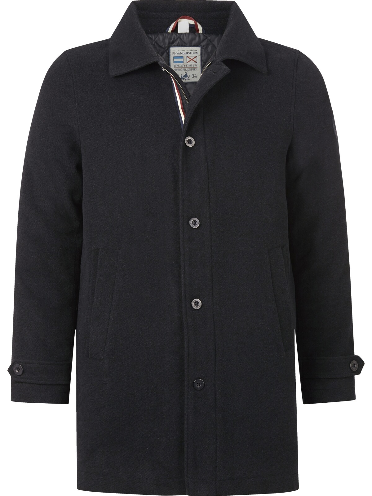 Jan Vanderstorm Allwetterjacke »Mantel NORMEN«