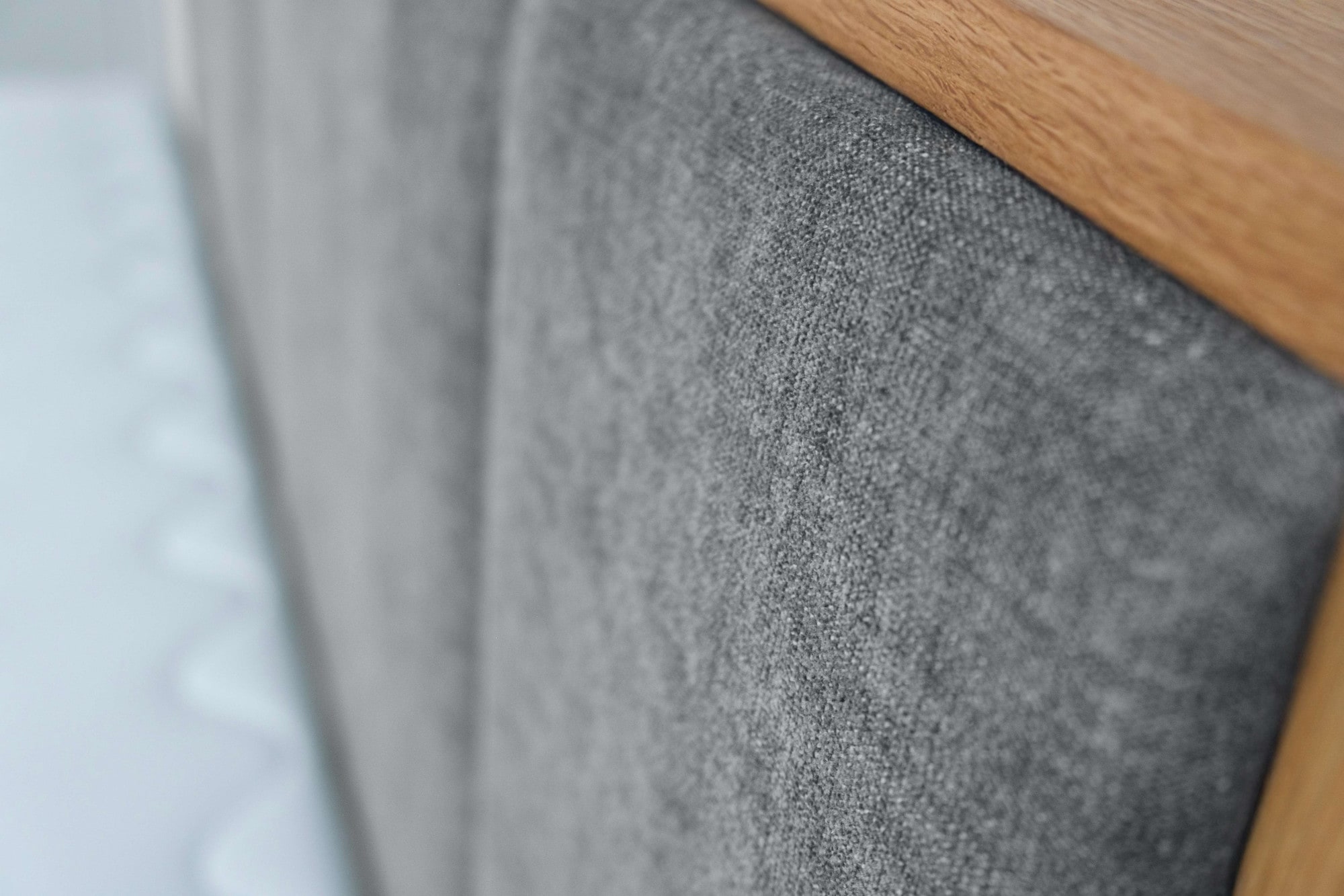 OTTO home Boxbett »Fennor, Doppelbett, Polsterbett, Federkernbett, Komforbett, 160/180 cm« Boxbett: 5-Z-Taschenfederkern im Unterbau, Härtegrad 3, inkl. Topper
