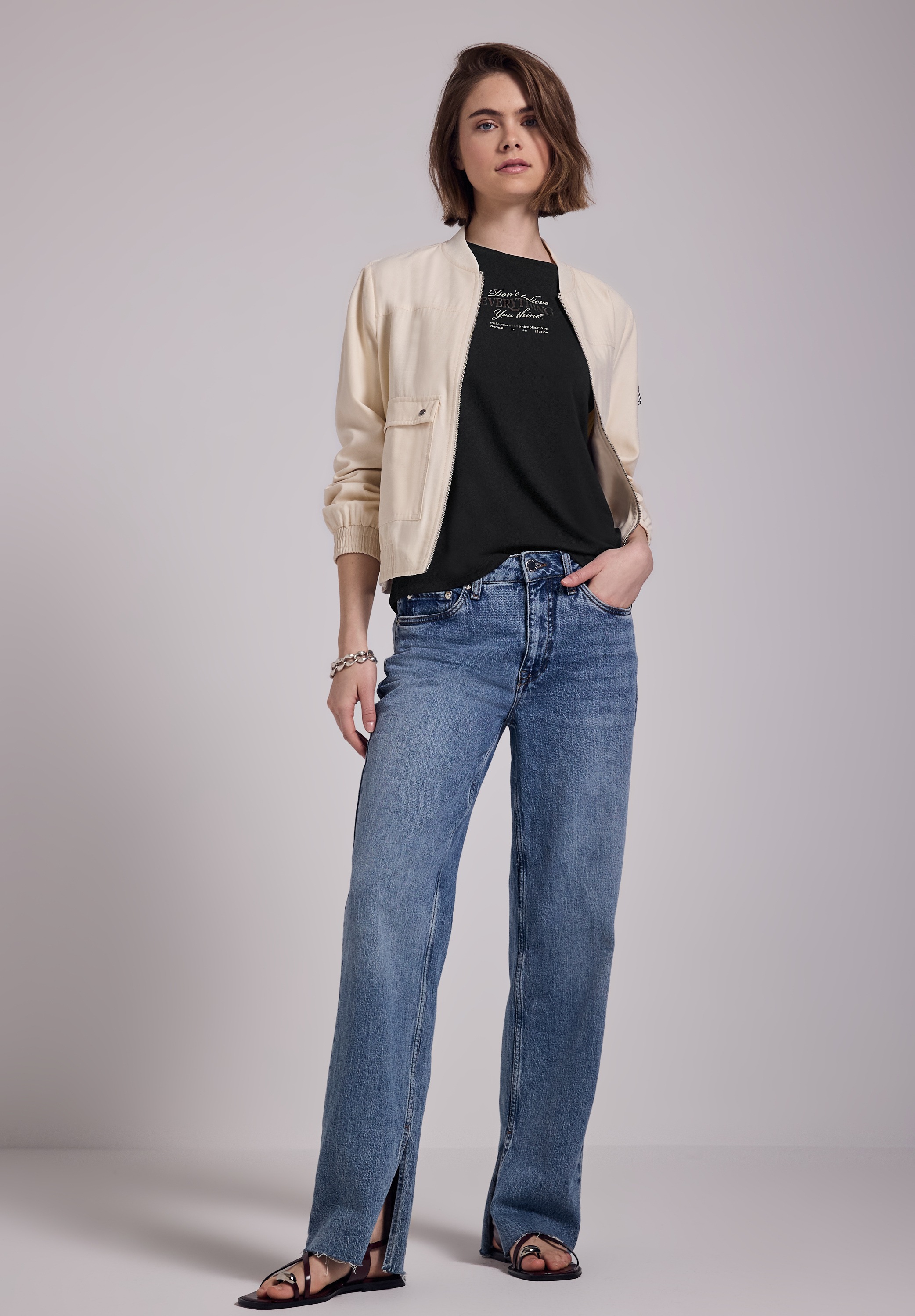 Thumbnail - STREET ONE STUDIO Print-Shirt mit Frontprint