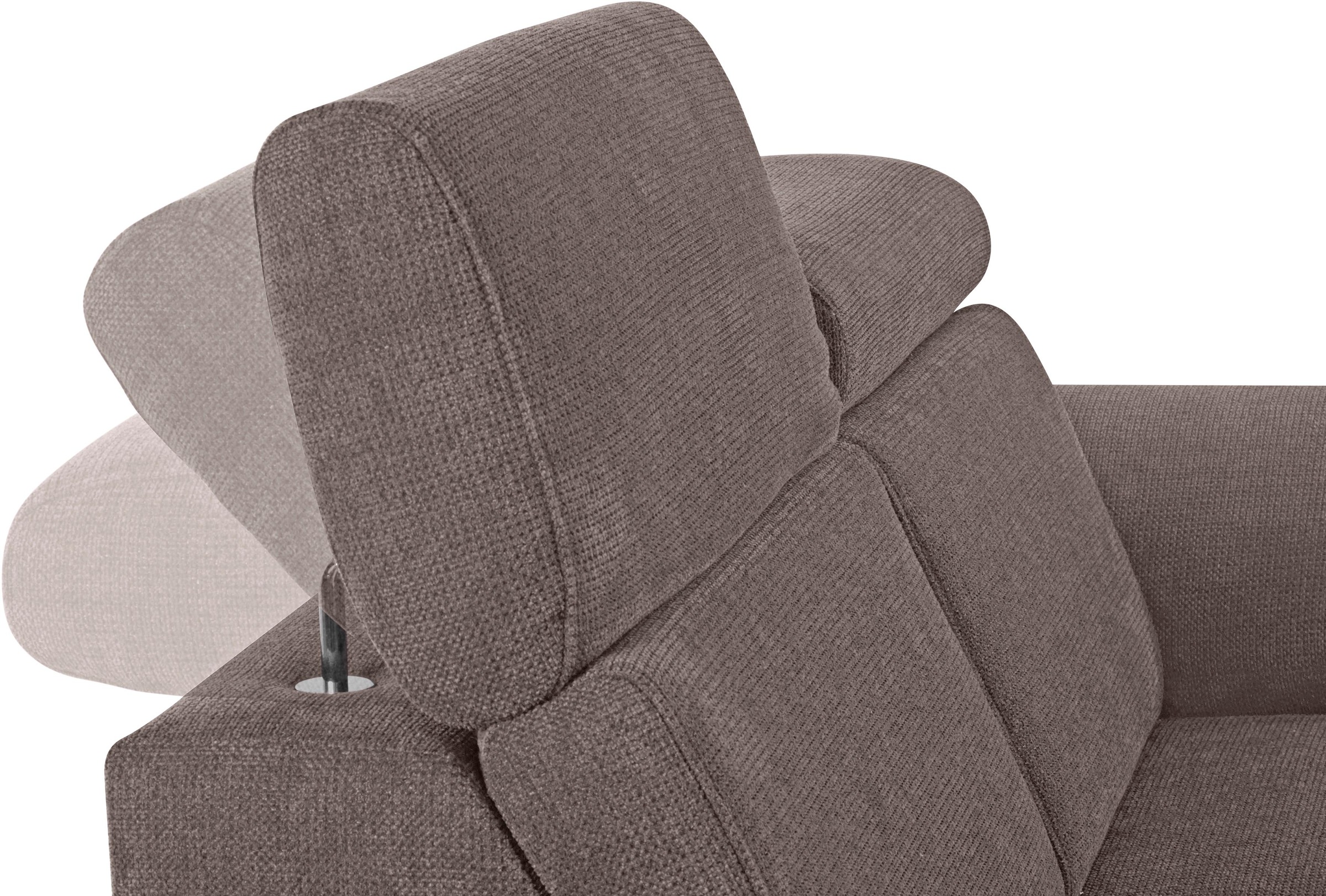 sit&more 2,5-Sitzer »Arngast«, inklusive Federkern und Kopfteilverstellung