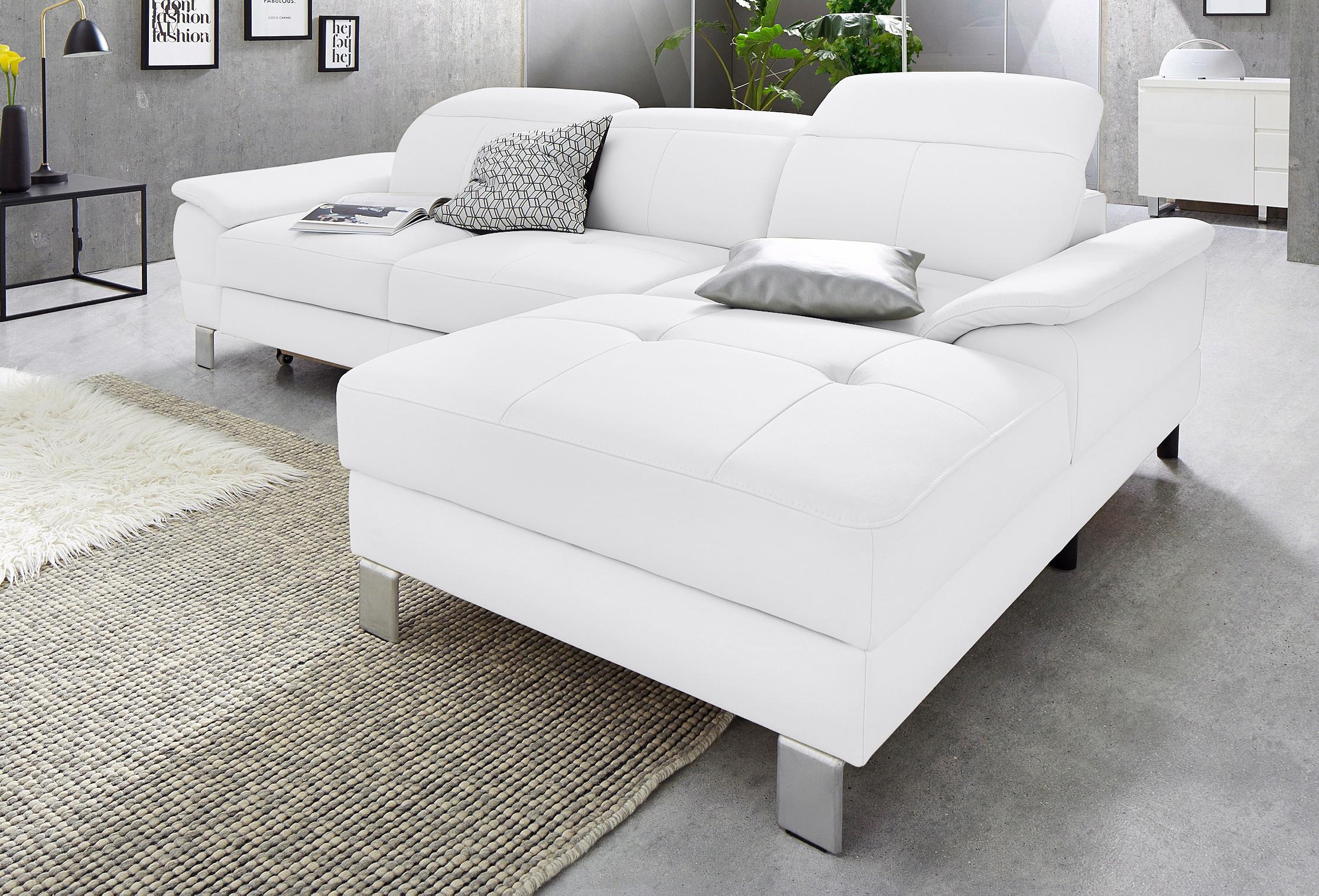 exxpo - sofa fashion Ecksofa "Mantua 2, inkl. Kopf- bzw. Rückenverstellung, günstig online kaufen