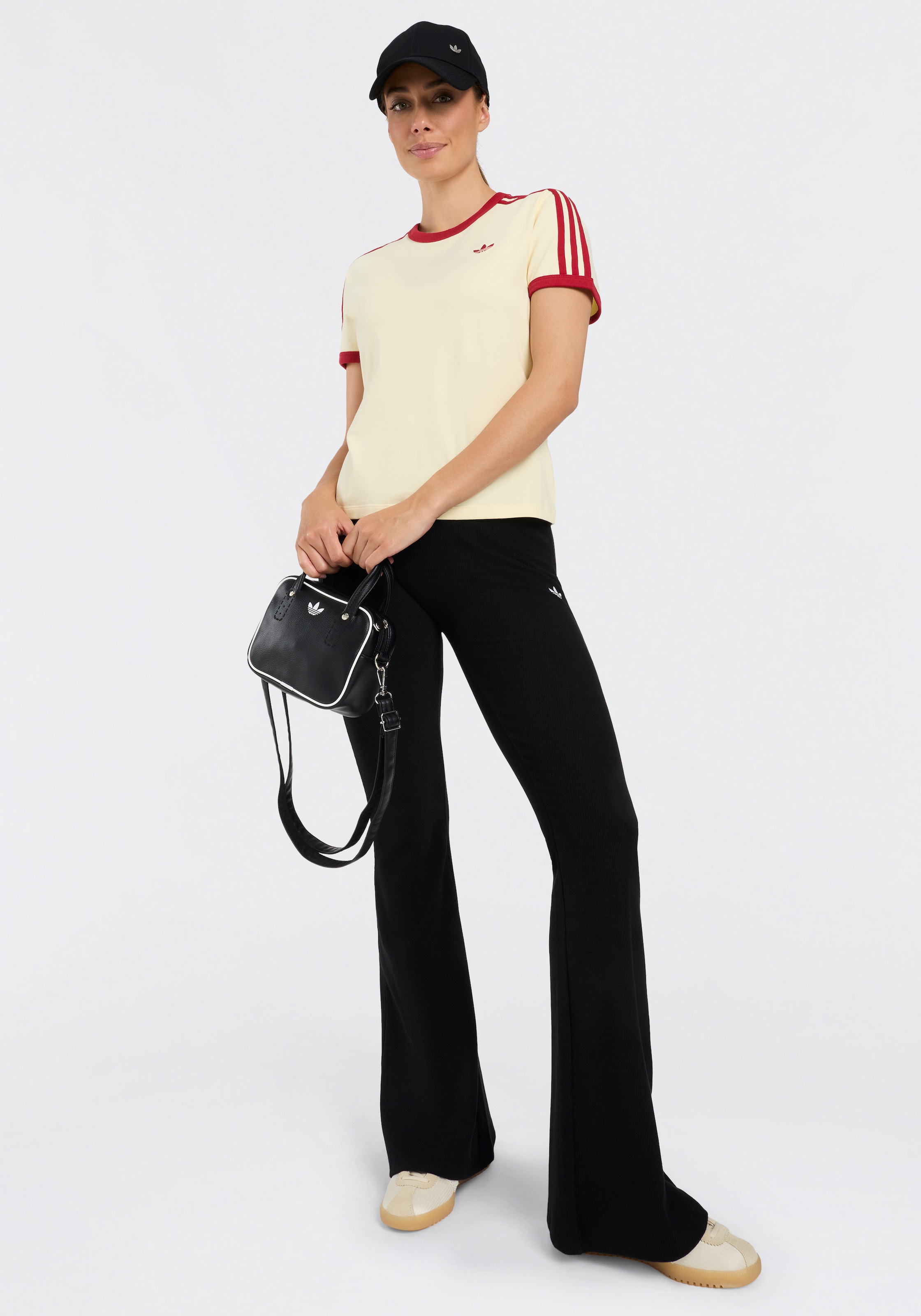 adidas Originals Leggings »ESSENTIALS, AUSGESTELLT, GERIPPT«