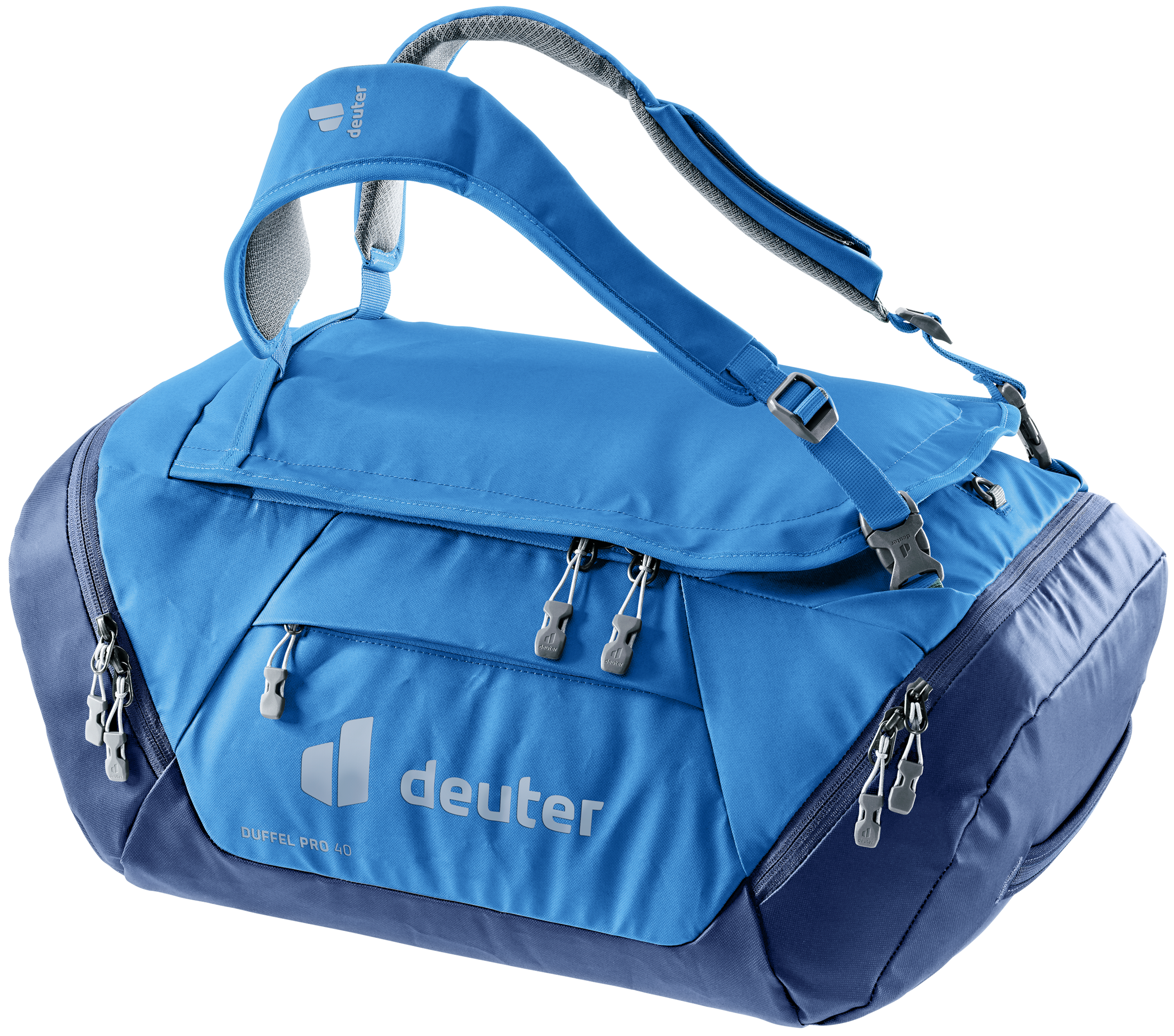 DEUTER Reisetasche "DUFFEL PRO 40 L", blau, Polyester, Taschen, aus Polyester, 40 Liter Volumen, für Erwachsene, sportlicher Stil