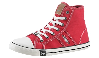 Sneaker »High-Top-Sneaker, Freizeitschuh«, High Top-Sneaker, Schnürschuh mit Label in...