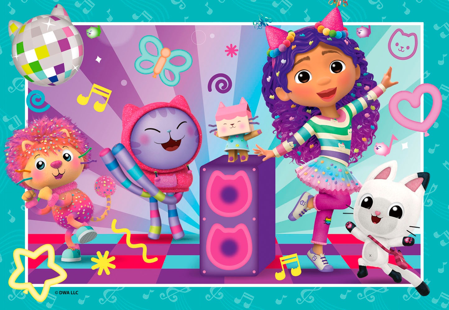 Ravensburger Puzzle »Gabby's Dollhouse, Bereit zu feiern!«, Made in Europe
