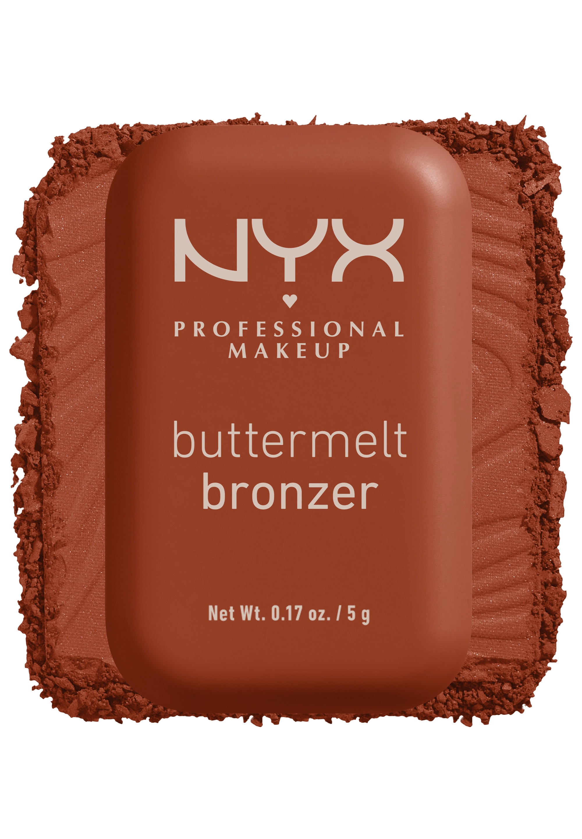 NYX PROFESSIONAL MAKEUP Bronzer »BUTTERMELT BRONZE BRONZER« für einen natürlichen Glow, der den ganzen Tag lang hält