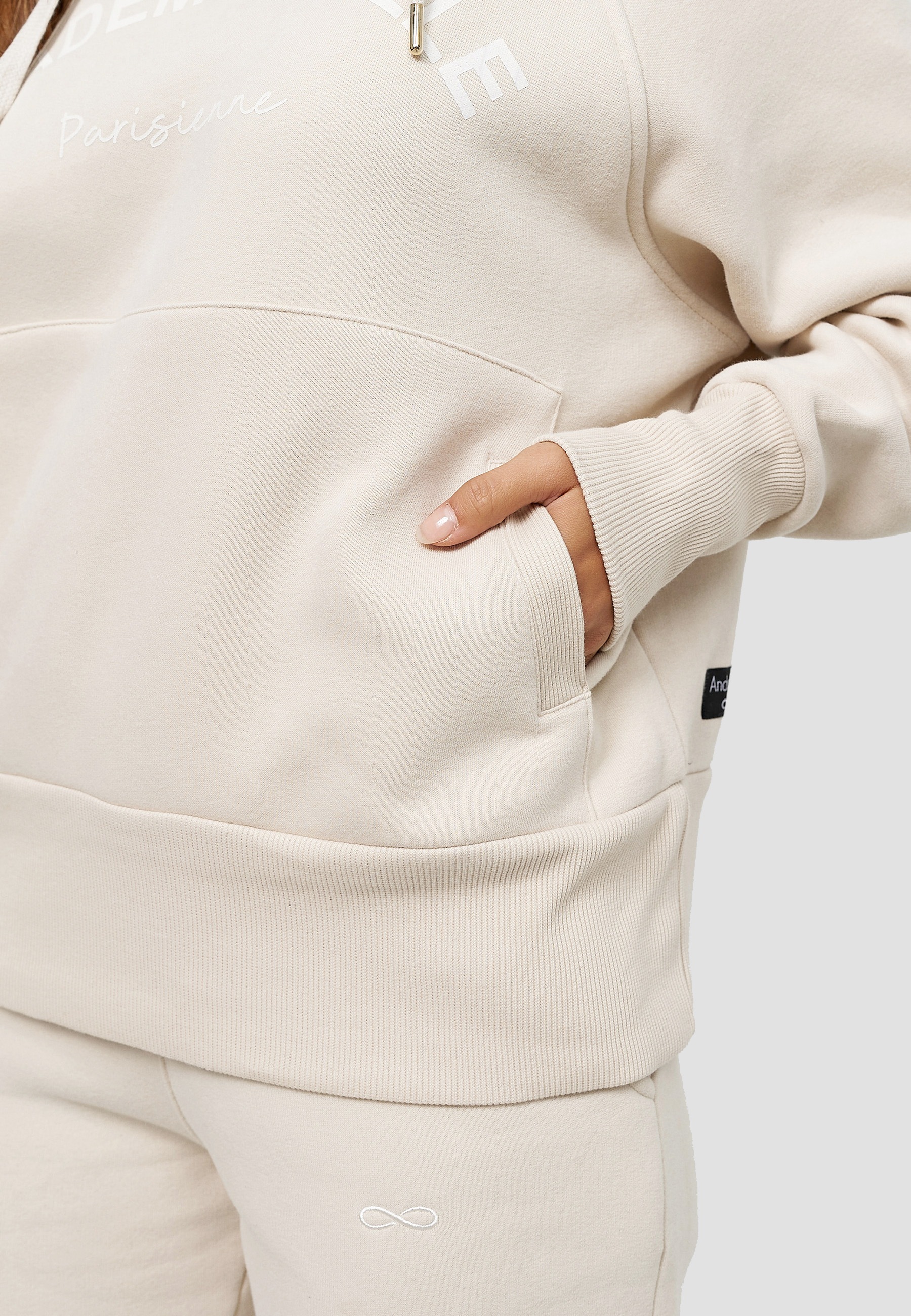 Decay Kapuzensweatshirt, mit dezentem Frontprint