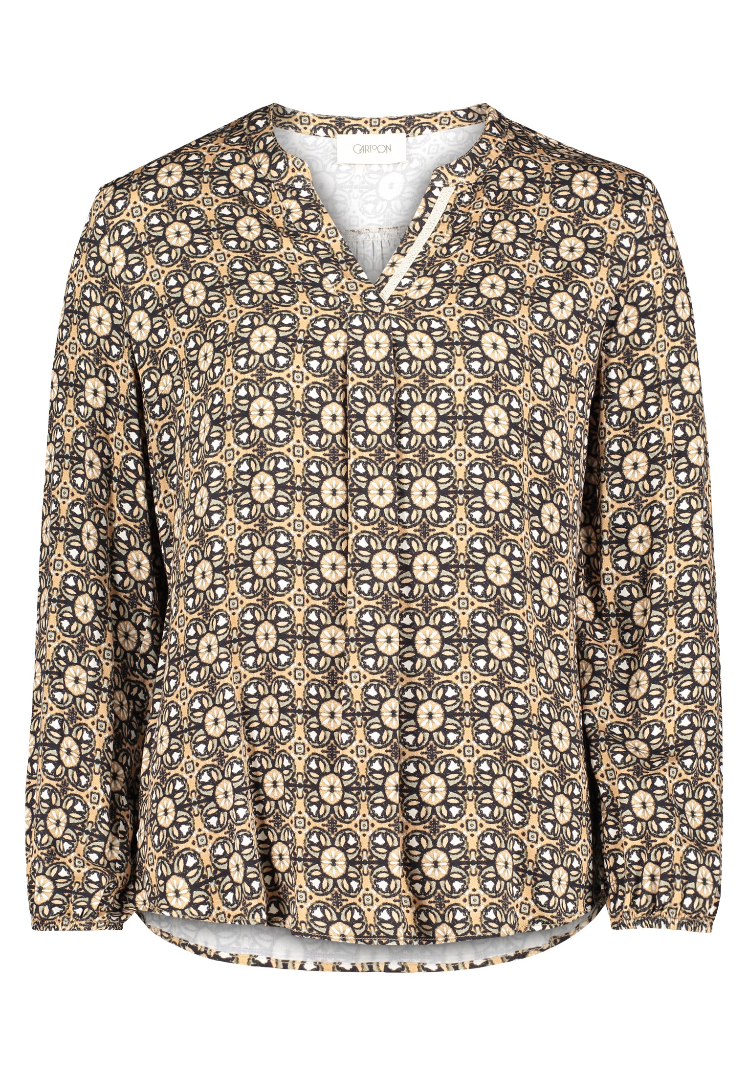 Cartoon Shirtbluse "Damen Blusenshirt mit Muster" günstig online kaufen