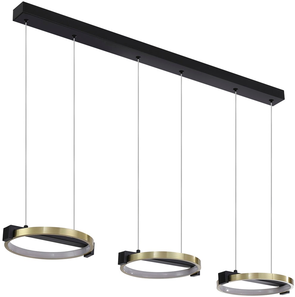 Searchlight LED-Hängeleuchte »Hängeleuchte Aerial, 3-flammig«, 3 flammig, Leuchtmittel LED-Modul | LED fest integriert, Minimalistisches Ambiente