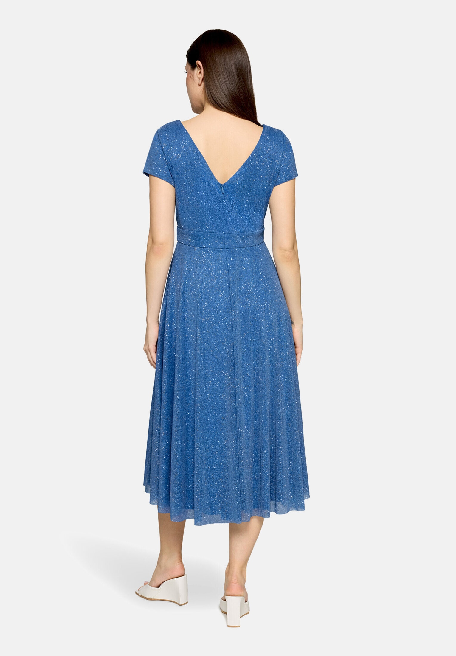 Vera Mont Cocktailkleid »Damen im Glitzer-Look« Ohne Tasche Stoff