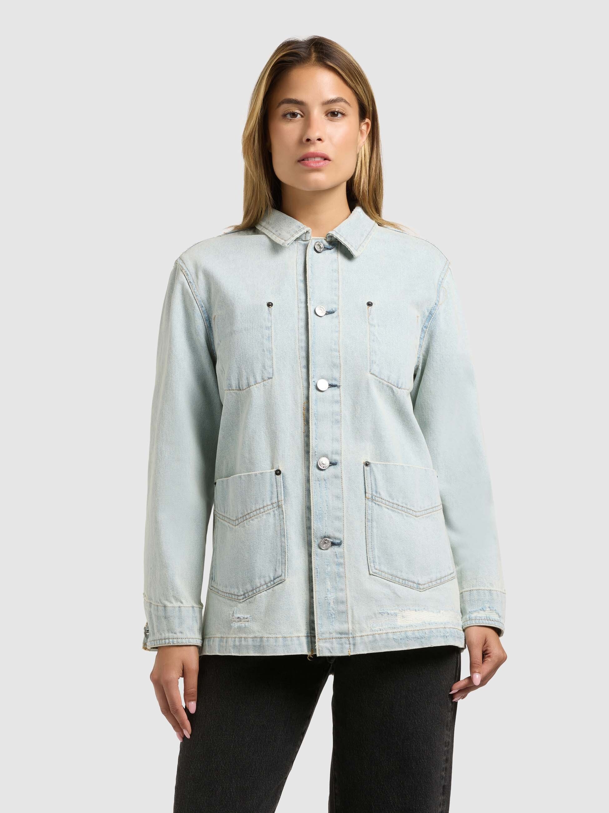 khujo Fieldjacket »MIRIA« ohne Kapuze