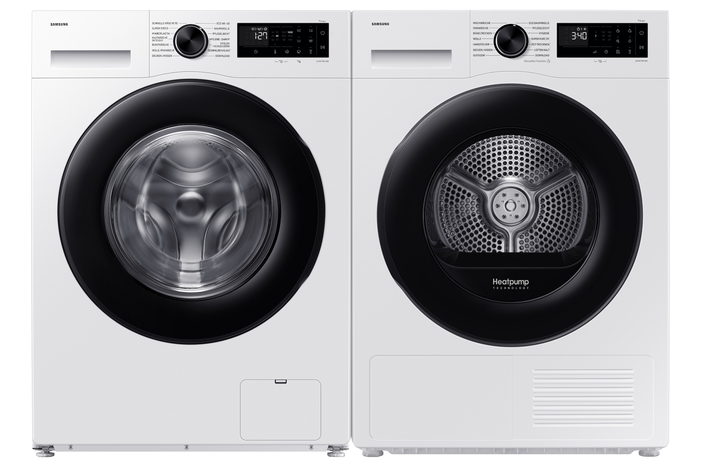 Samsung Wärmepumpentrockner »DV9EDG52A0AEEG«, DV5000D, 9 kg, Optimal Dry ‑ Intelligent Trocknen mit Sensoren