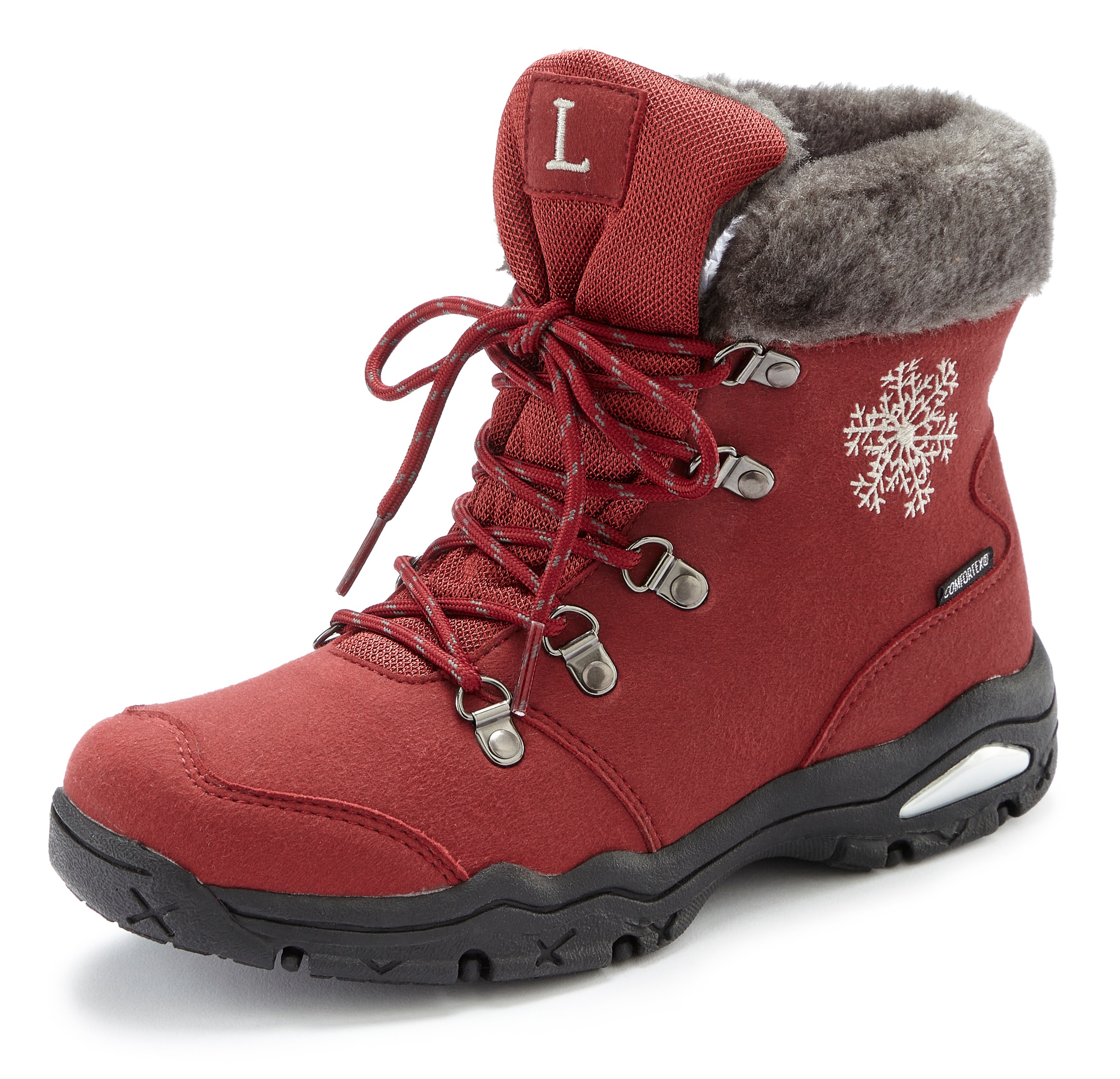 LASCANA Winterstiefelette "Winterboots, Outdoorstiefelette, Stiefel, Stiefe günstig online kaufen