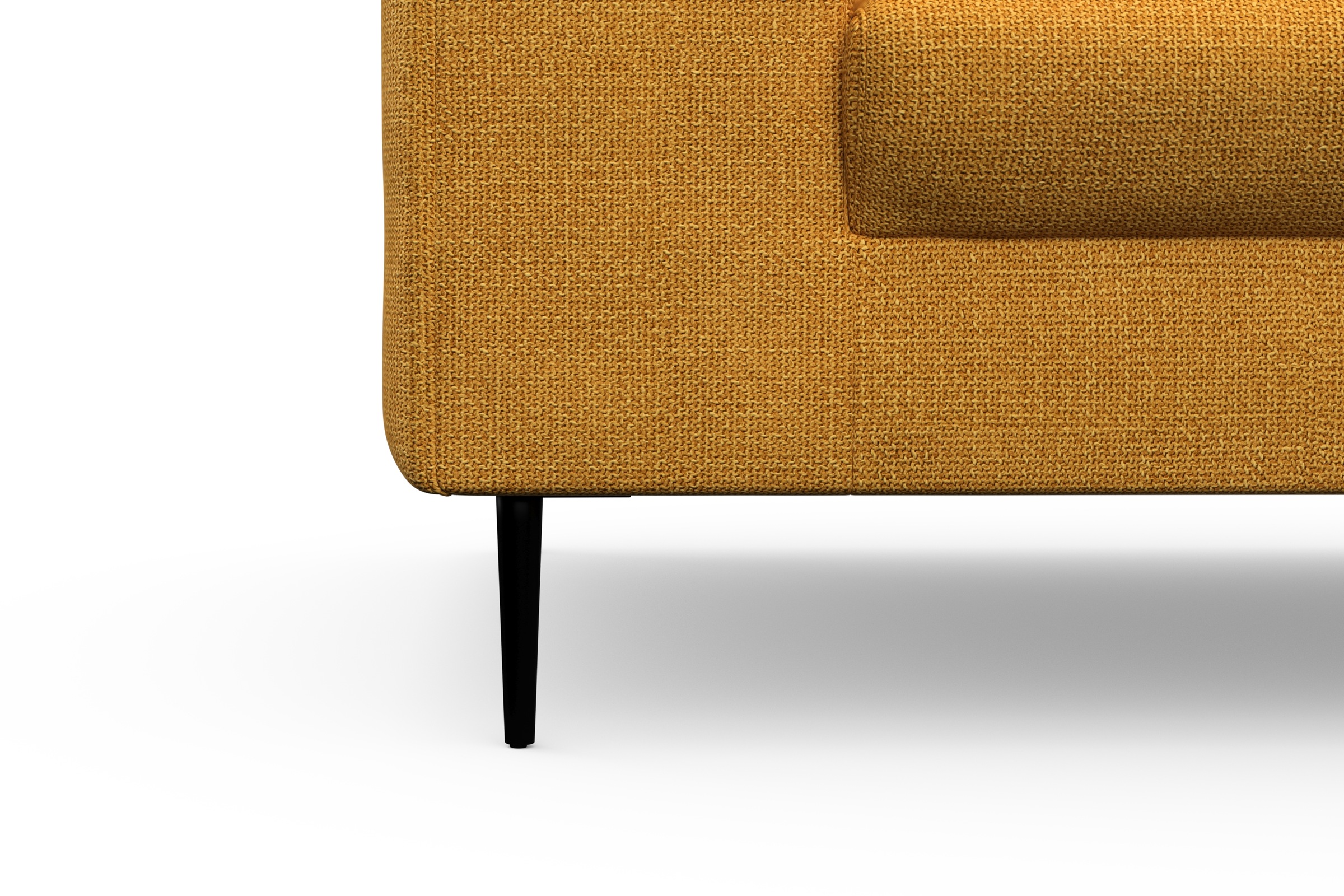 DOMO collection Ecksofa »Modica kompakt und elegant, Breite 244, L-Form«, moderne Optik mit extrabreiter Recamiere, auch in Cord