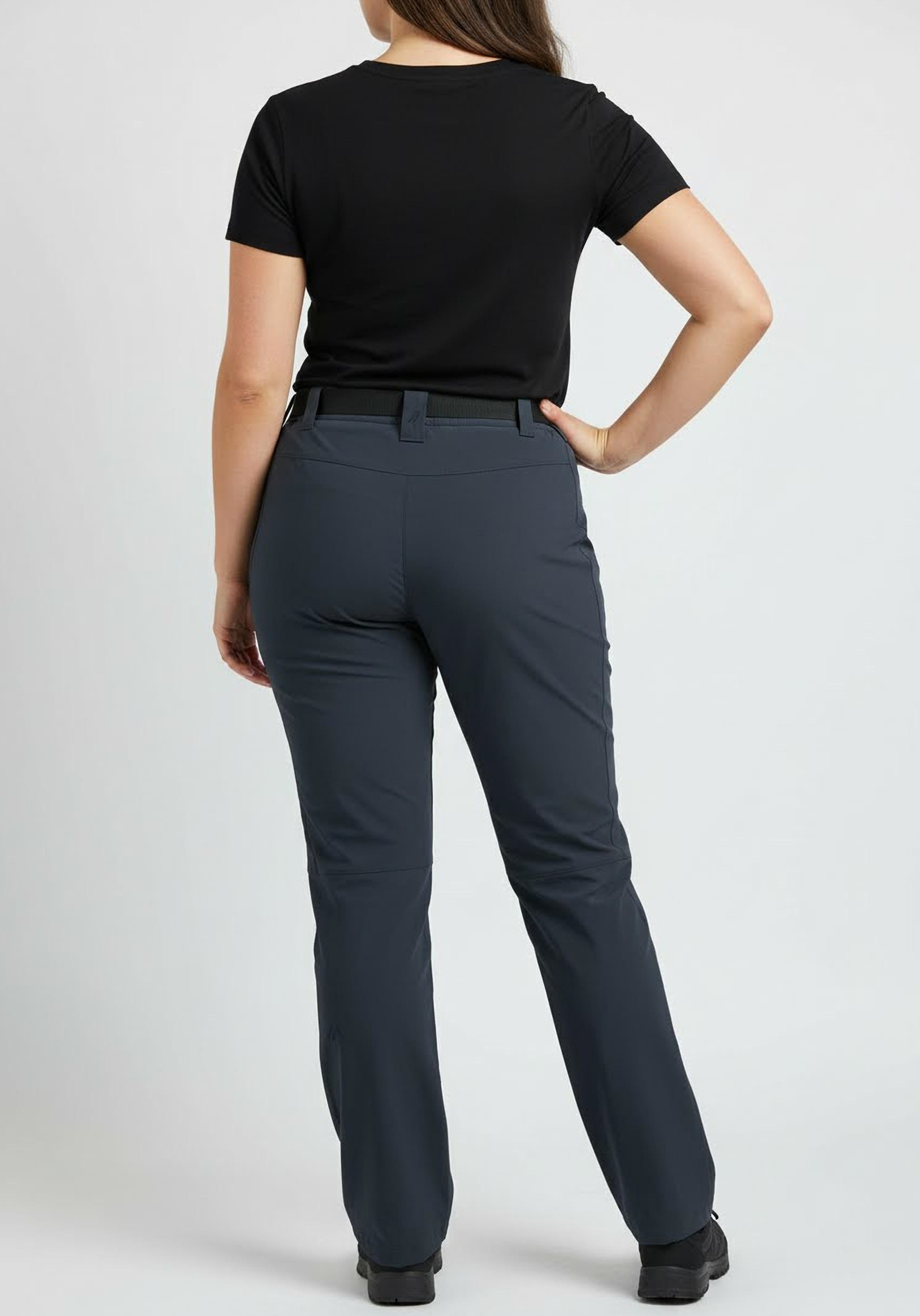 Maier Sports Outdoorhose »DA-HOSE LINING EL. LULAKA WINTER«  mit vier Reißverschlusstaschen, aus 4-Wege-Stretchmaterial