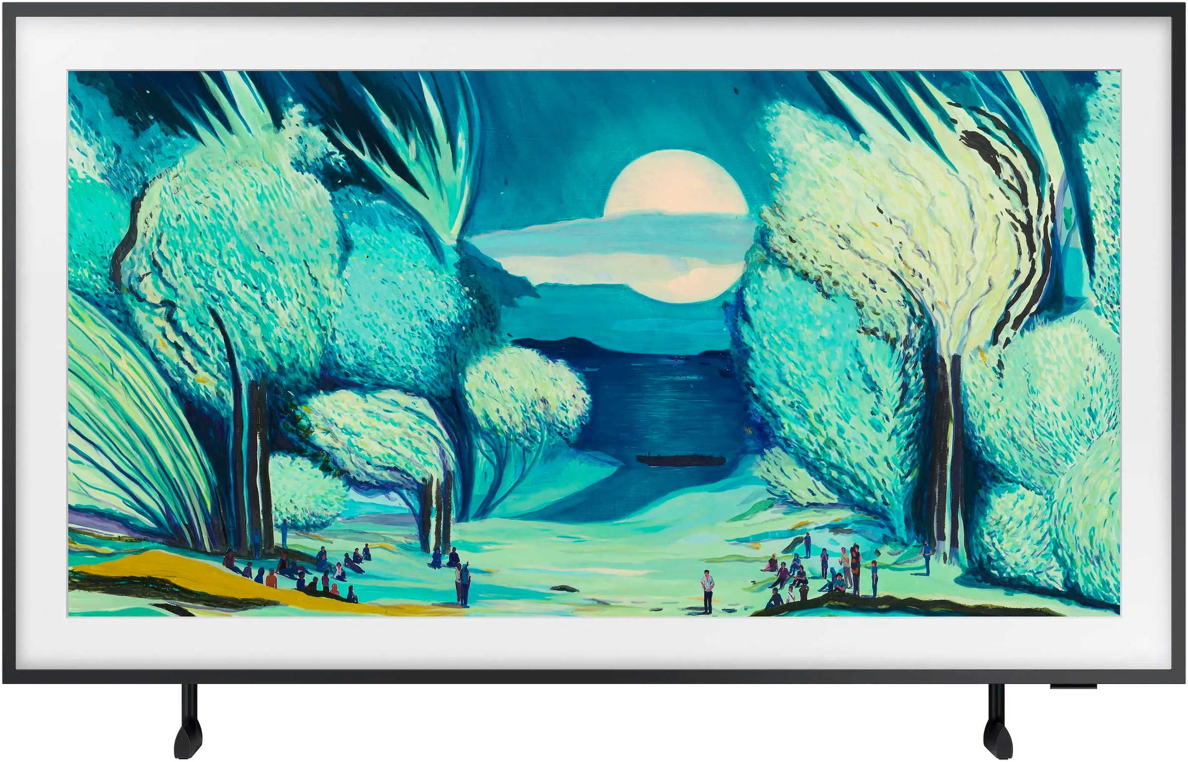 Samsung QLED-Fernseher »GQ50LS03FAU«, 4K Ultra HD, Smart-TV, The Frame, Mattes Display, Art Mode, Austauschbare Rahmen, Dolby Atmos
