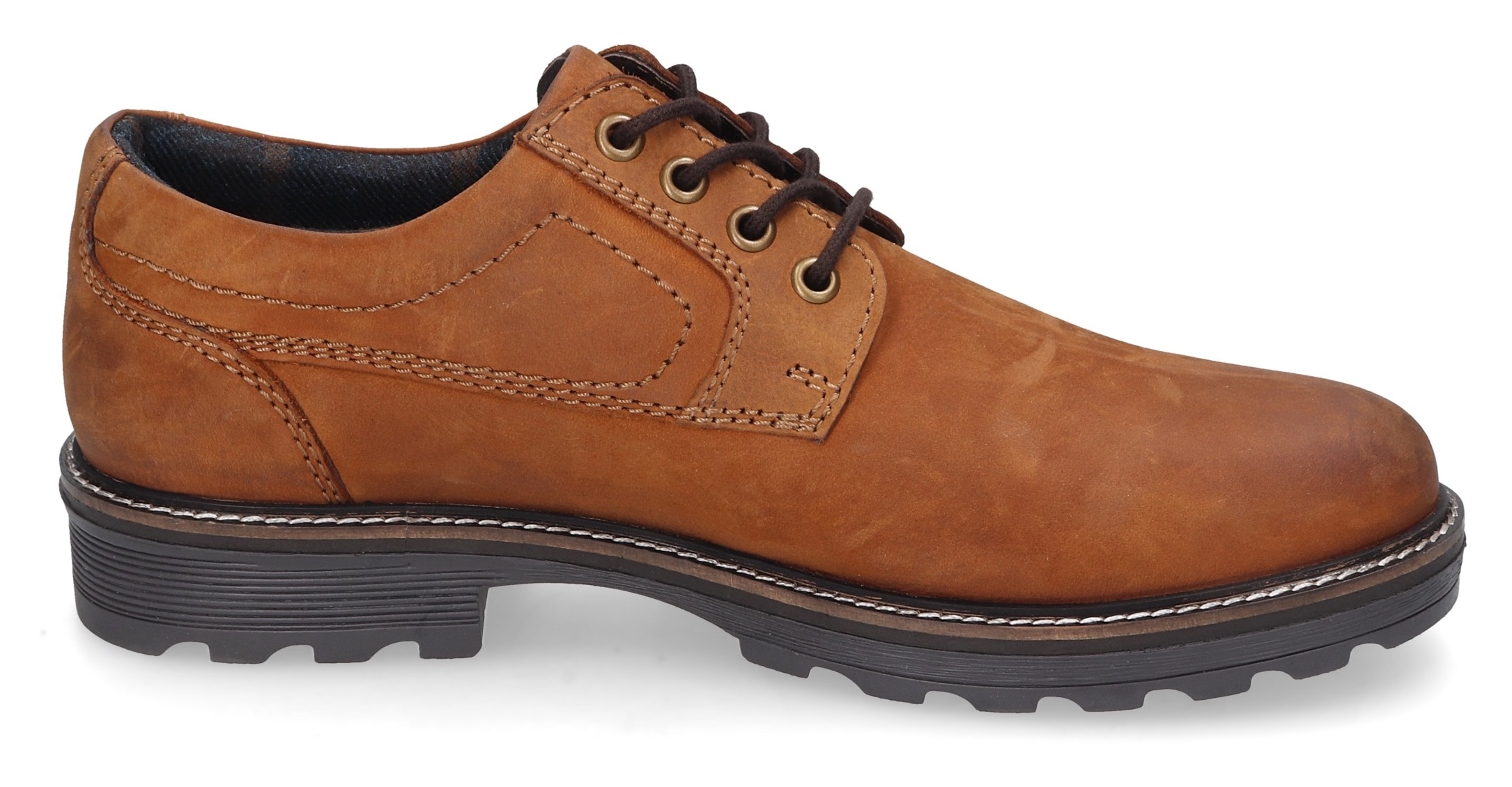 camel active Schnürschuh, Trachtenschuh, Halbschuh mit Profillaufsohle