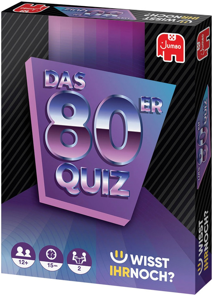 JUMBO Spiel »Wisst Ihr noch? Das 80er Quiz«