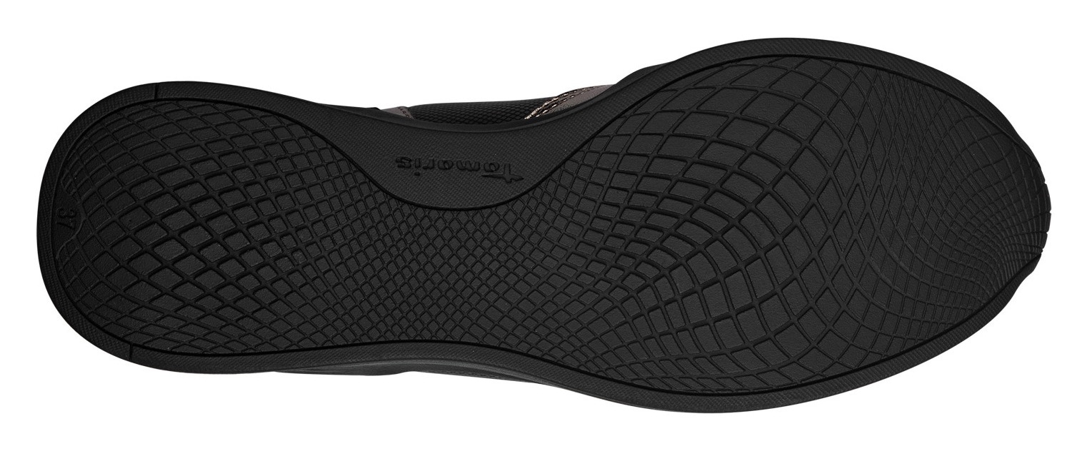 Tamaris Keilsneaker, Freizeitschuh, Halbschuh, Schnürschuh mit Schmucksteinen