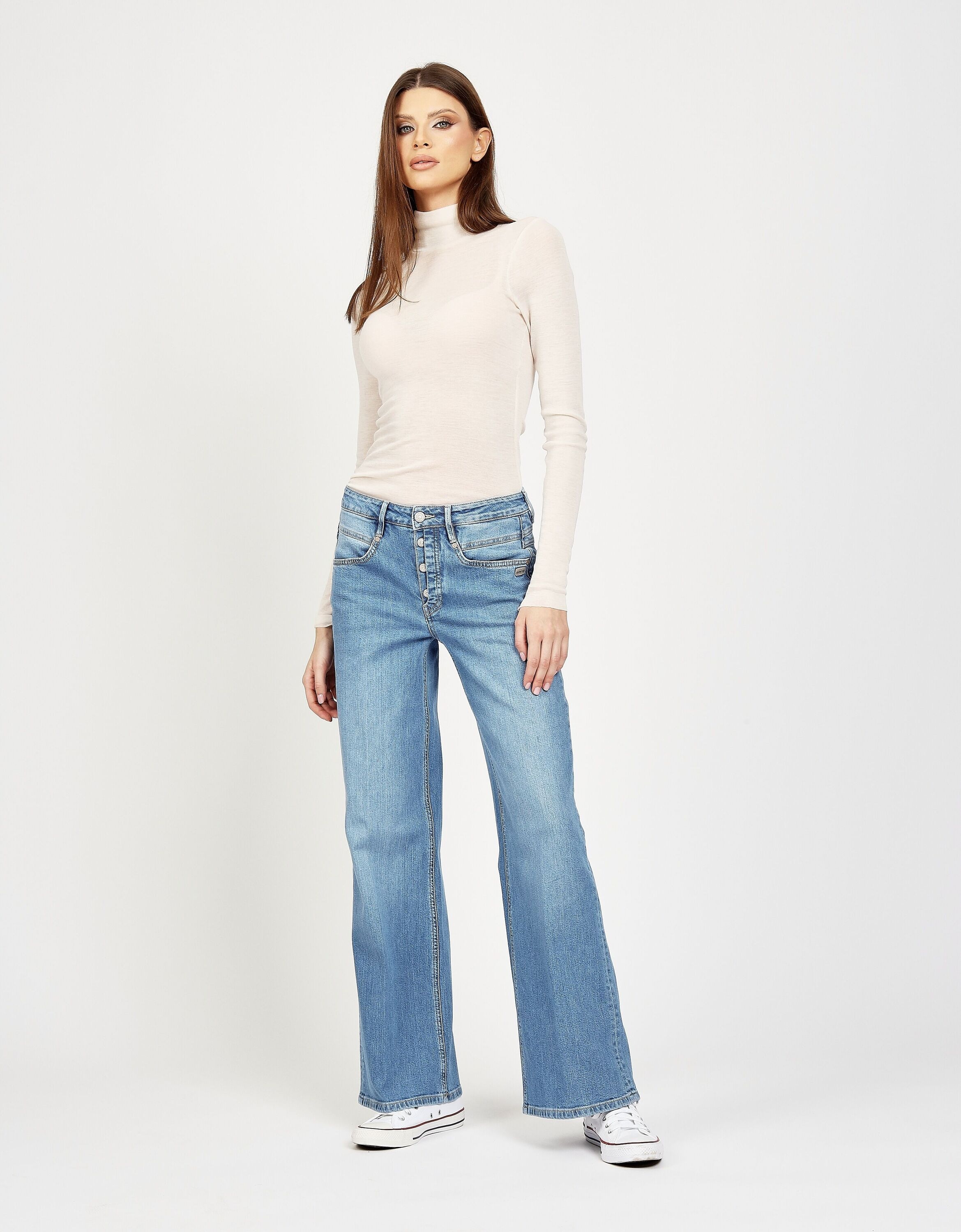 GANG Relax-fit-Jeans »94MEDINA WIDE« mit normaler Beinlänge