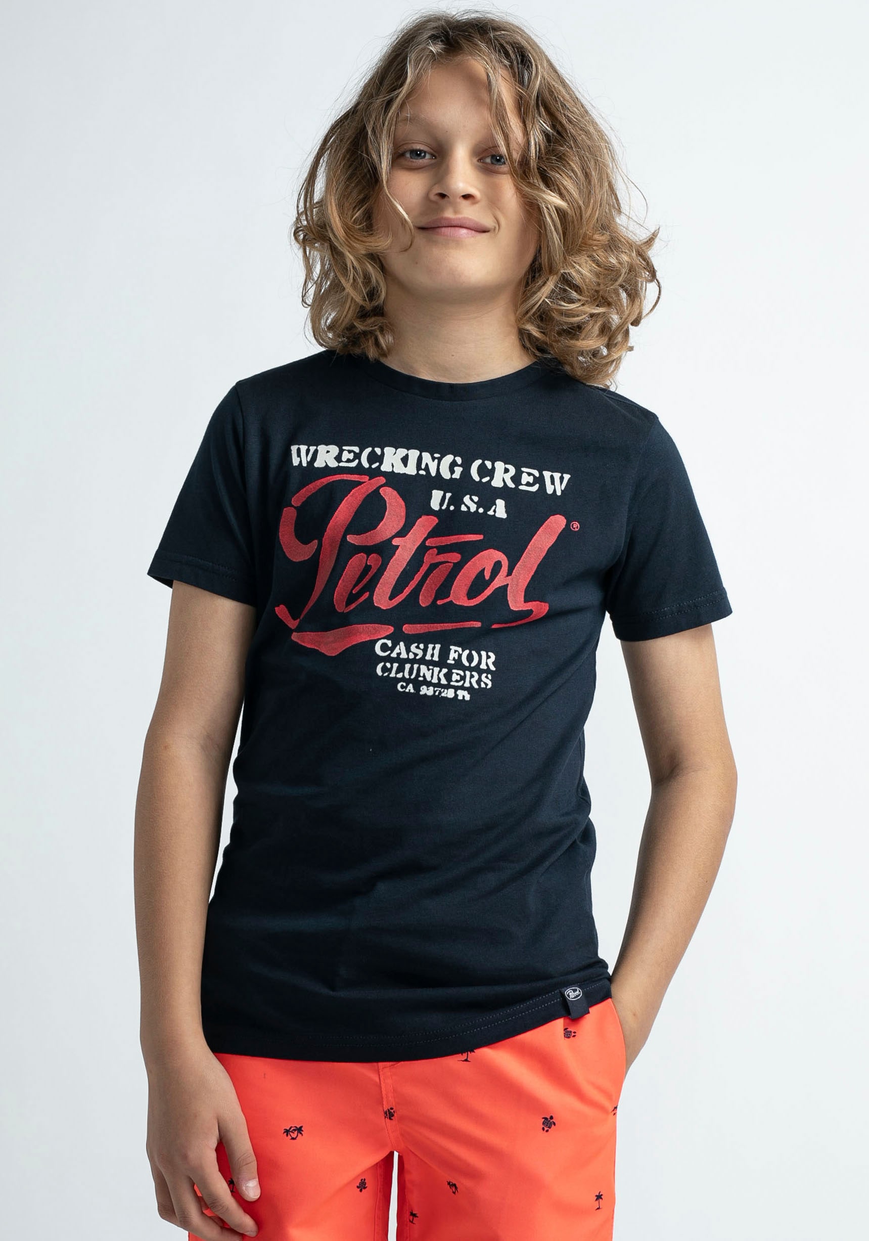 Print« Petrol online T-Shirt »Classic | kaufen BAUR Industries
