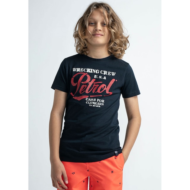 Petrol Industries T-Shirt »Classic Print« online kaufen | BAUR