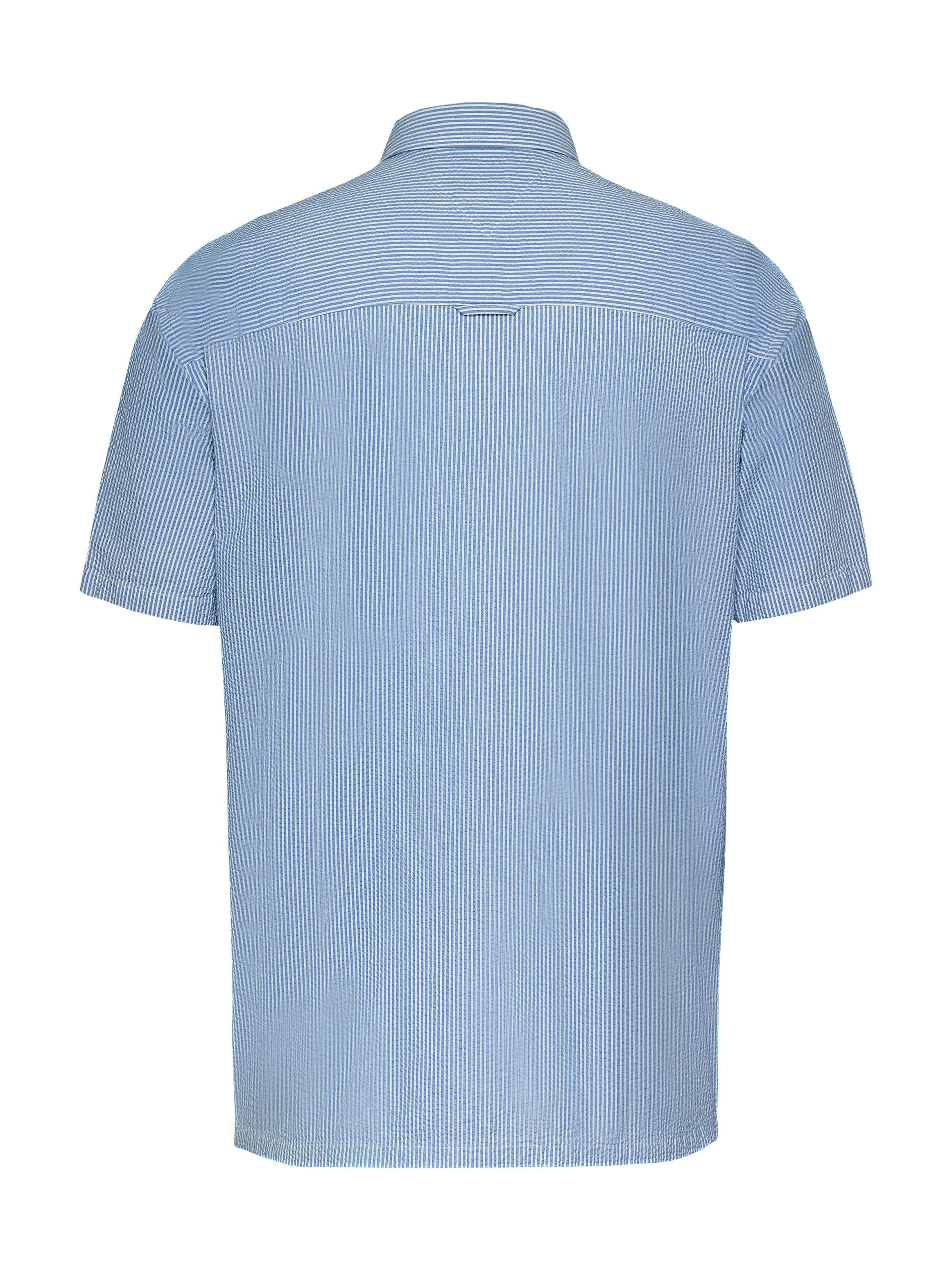 Tommy Jeans Kurzarmhemd »TJM REG SEERSUCKER STP SS SHIRT«, fein gestreift