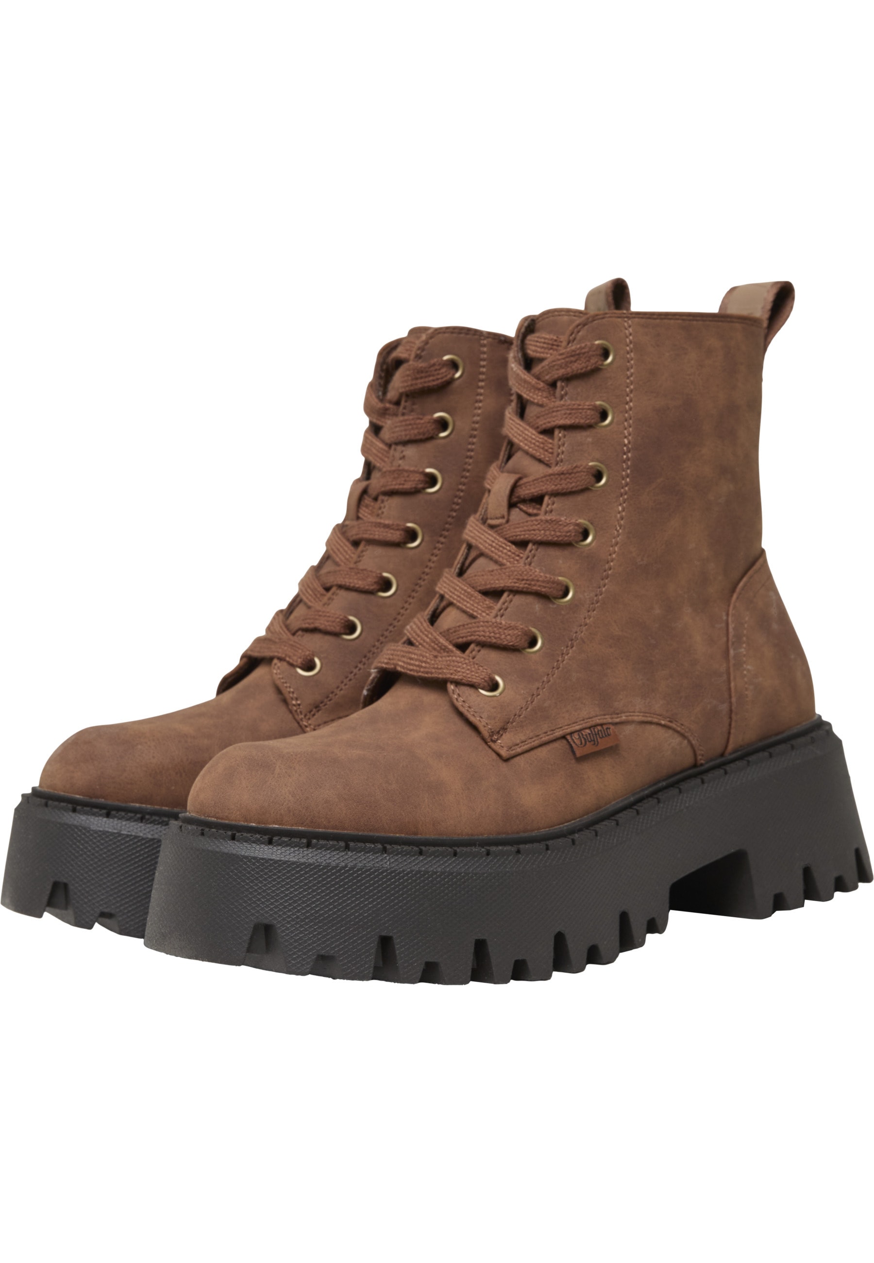 Buffalo Stiefel "Buffalo ASPEN LACE UP WARM - VEGAN NUBUCK"