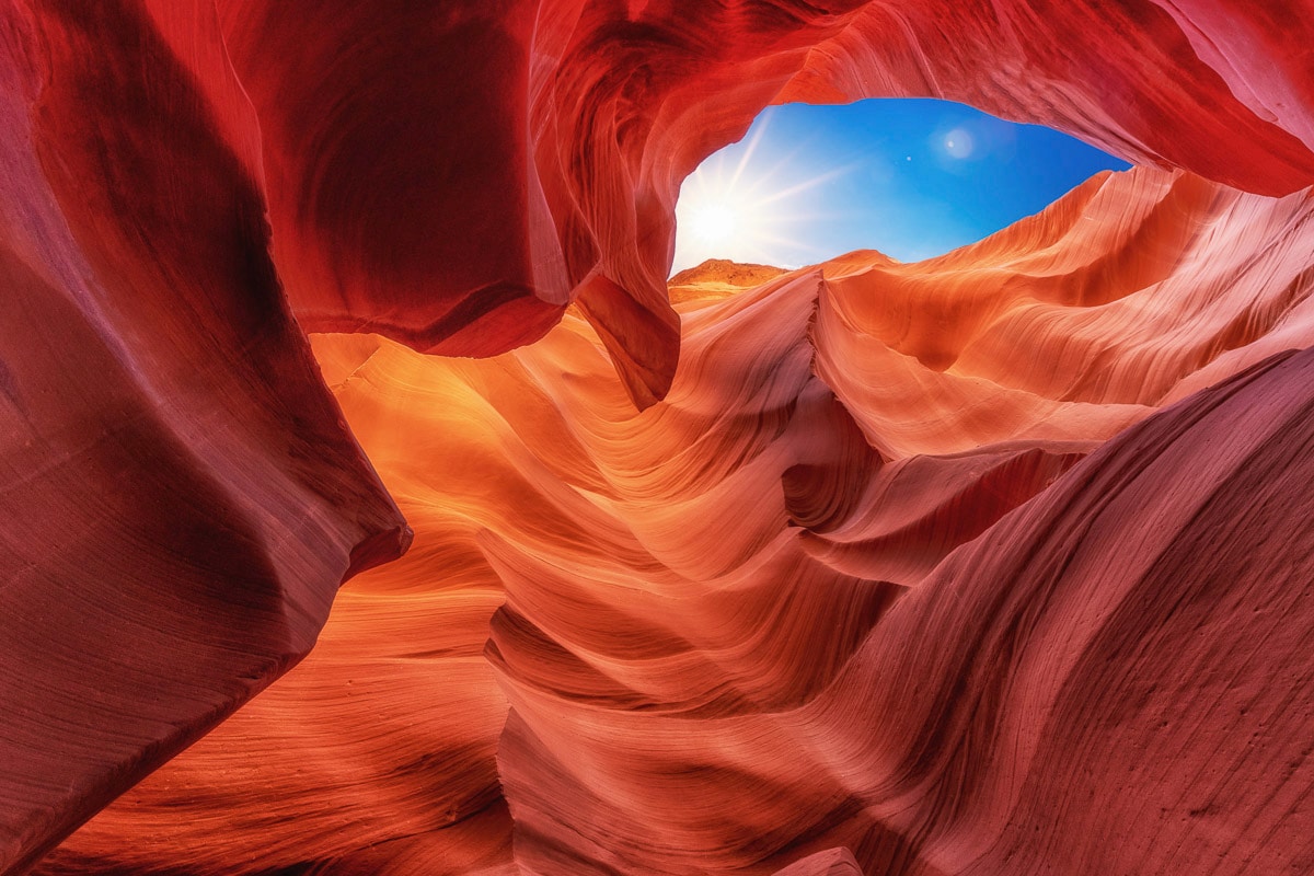 Papermoon Fototapete "Steinschlucht"