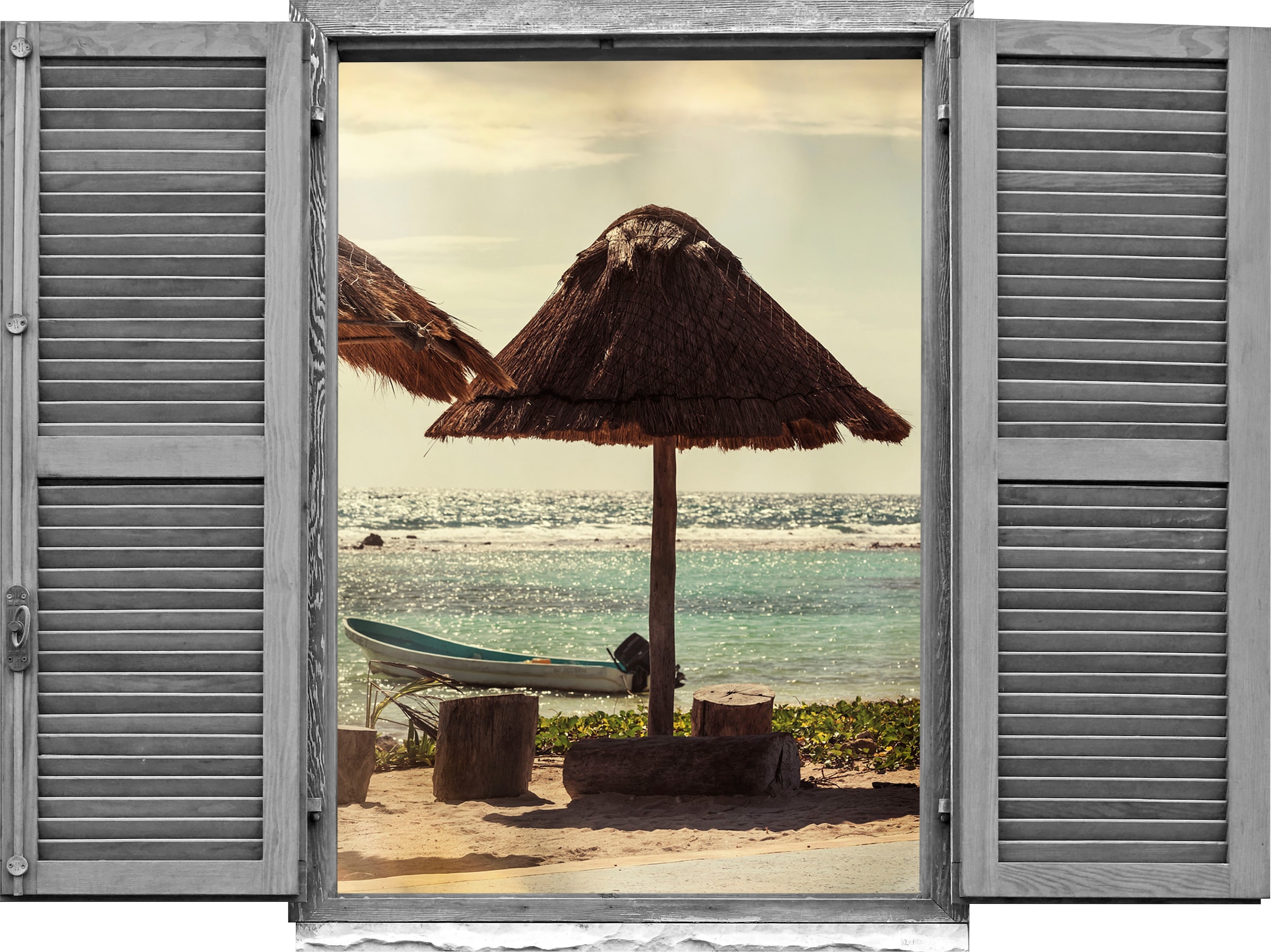 queence Wandtattoo »Palapa« (1 St.)