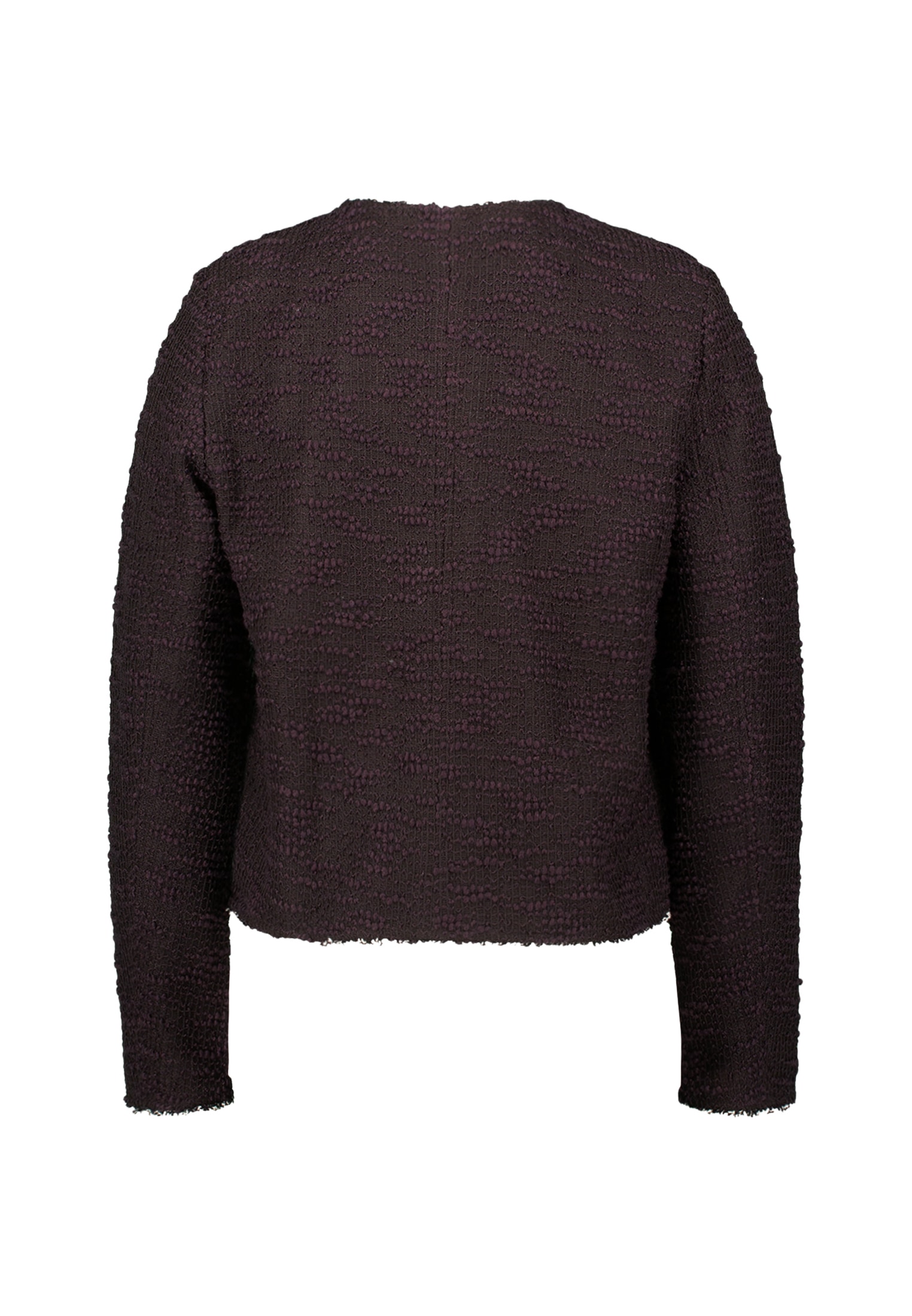 Zero Jackenblazer »zero Damen Blazer Bouclè mit Knöpfen«, Knopfleiste