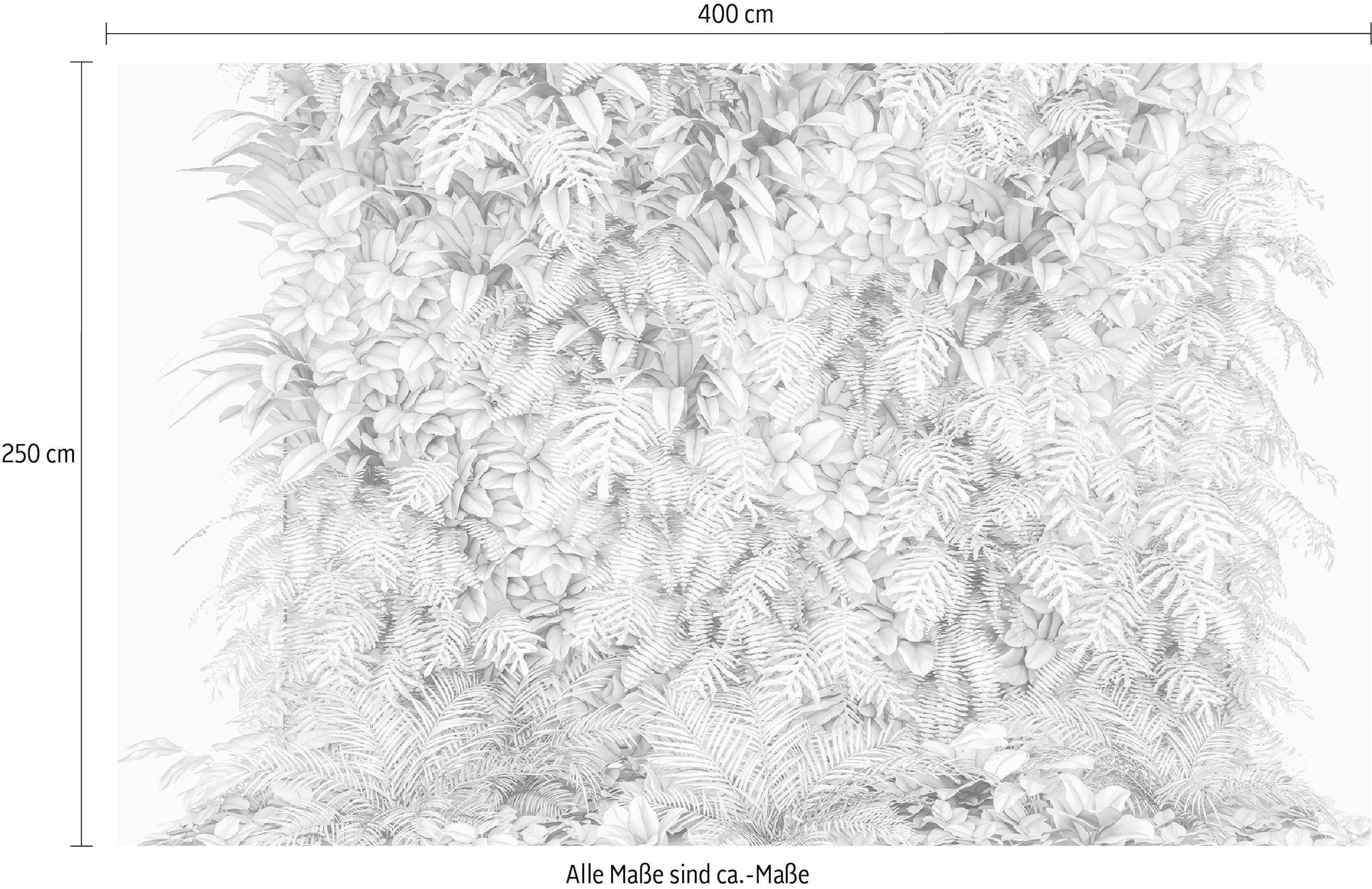 Komar Vliestapete »Vertical Garden«, 400x250 cm (Breite x Höhe), Vliestapete, 100 cm Bahnbreite