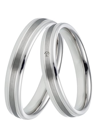 Trauring »Schmuck Geschenk Silber 925 Trauring Ehering Partnerring LIEBE«