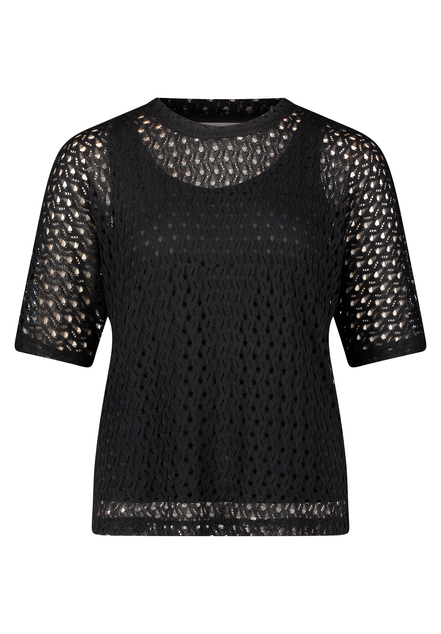 Betty&Co Kurzarmshirt "Betty & Co Damen Sweatpullover mit Fledermausärmeln" günstig online kaufen