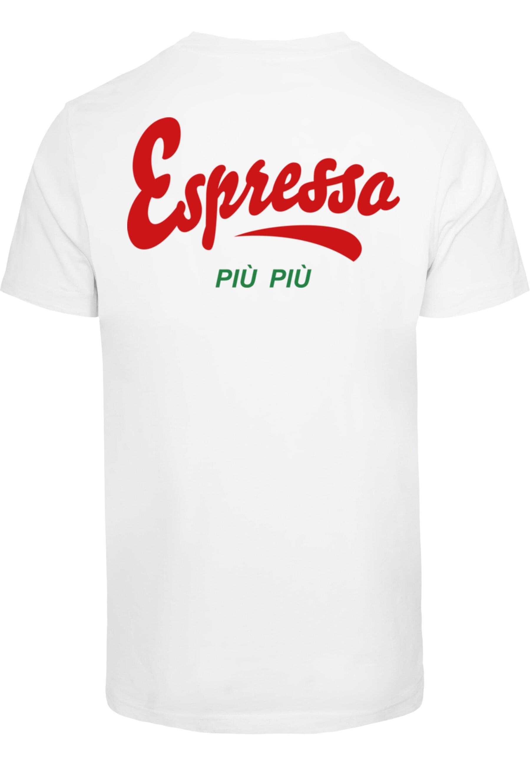 MisterTee T-Shirt "MisterTee Espresso Veloce Tee" 1 Stk. tlg. günstig online kaufen