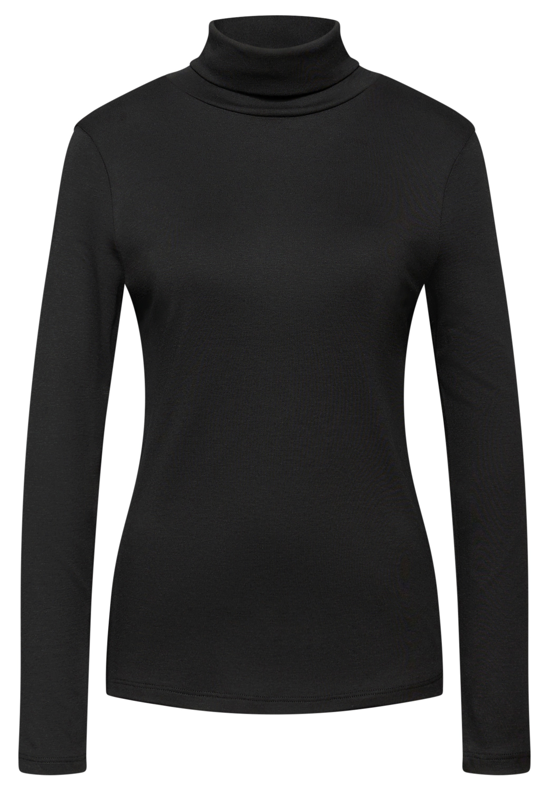 STREET ONE Rollkragenshirt, im soften Baumwoll-Mix