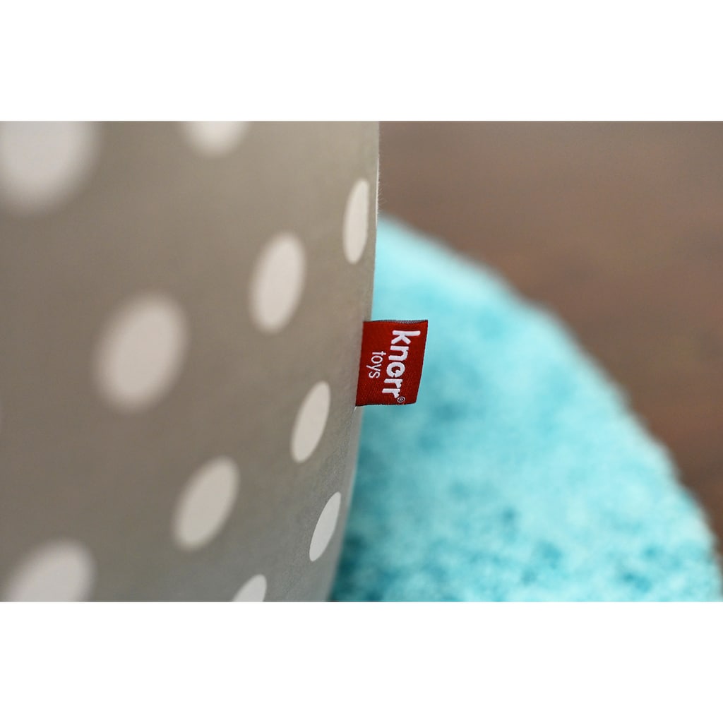 Knorrtoys® Bällebad »Soft, Grey White Dots«, mit 300 Bällen rose/creme/lightBlue; Made in Germany