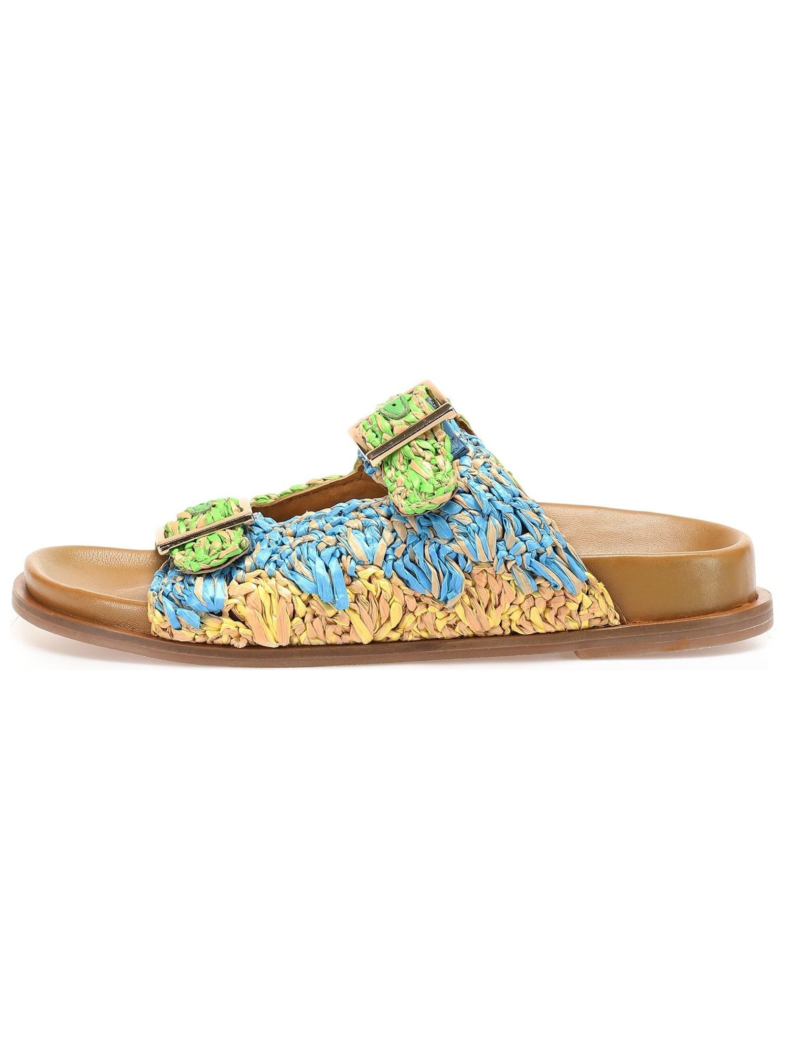 INUOVO Pantolette "INUOVO Pantoletten Leder/Textil" günstig online kaufen