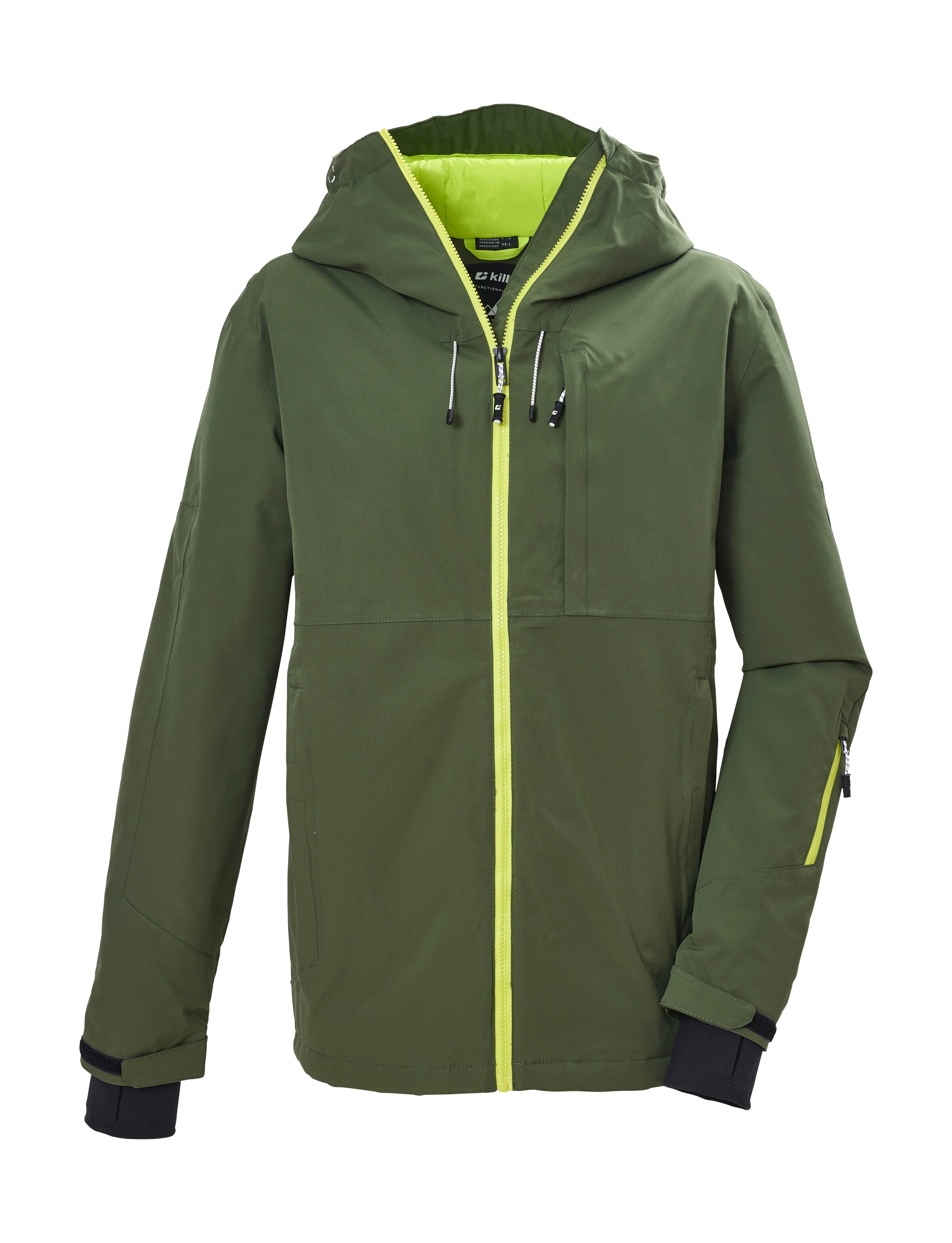 Killtec Skijacke "KSW 286 MN SKI JCKT" Helmkompatible Skijacke, wasserdicht günstig online kaufen