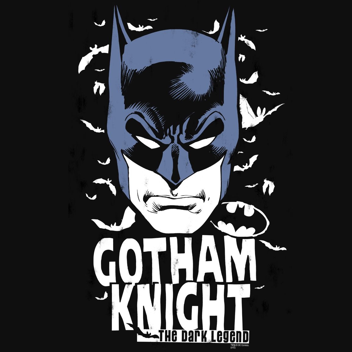 LOGOSHIRT T-Shirt »DC BAUR Gotham - Batman- mit - ▷ für Knight«, Batman | Frontprint coolem