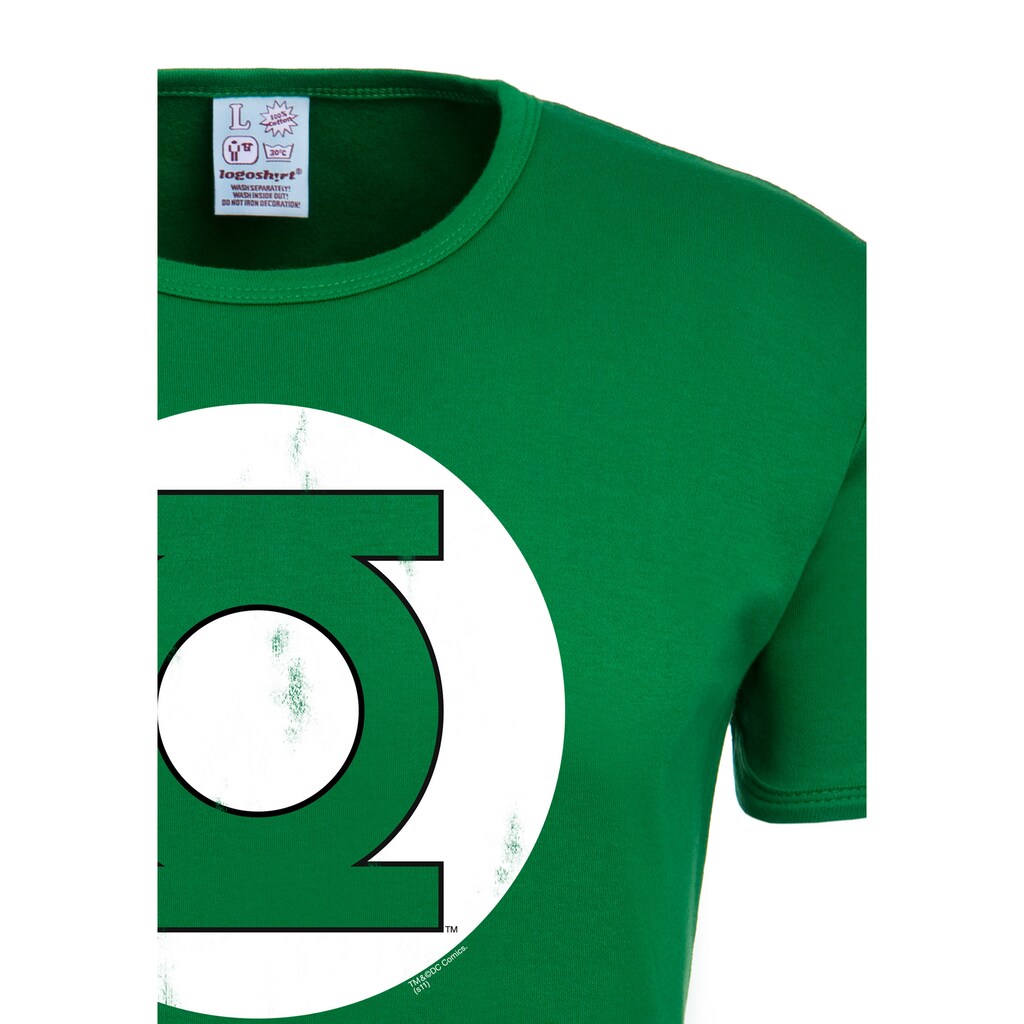 LOGOSHIRT T-Shirt »DC - Green Lantern Logo«