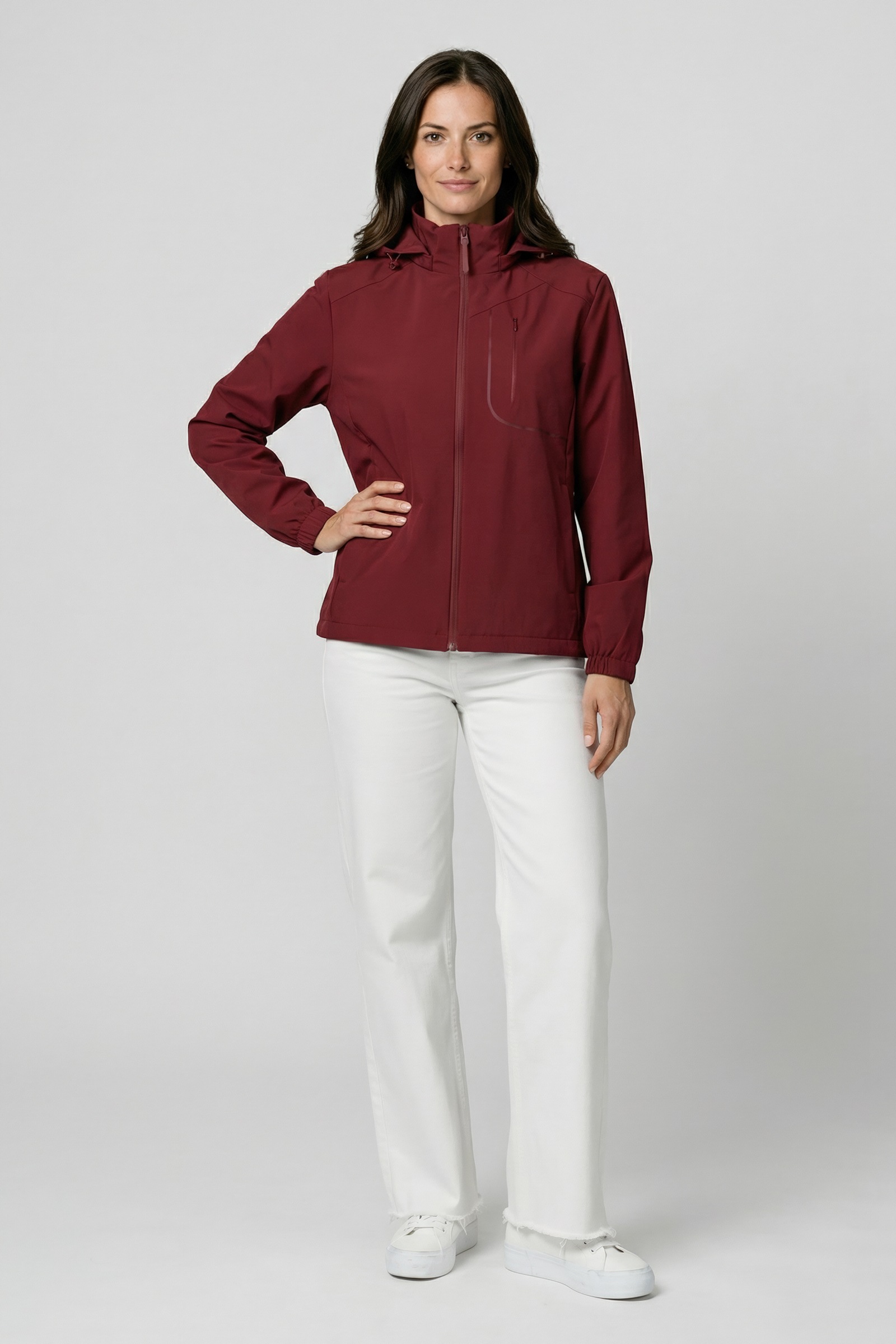 Alife & Kickin Sommerjacke »Damen ToveAK A Übergangsjacke, Jacke« leichte Übergangsjacke mit Kapuze und Stretch in taillierter Passform