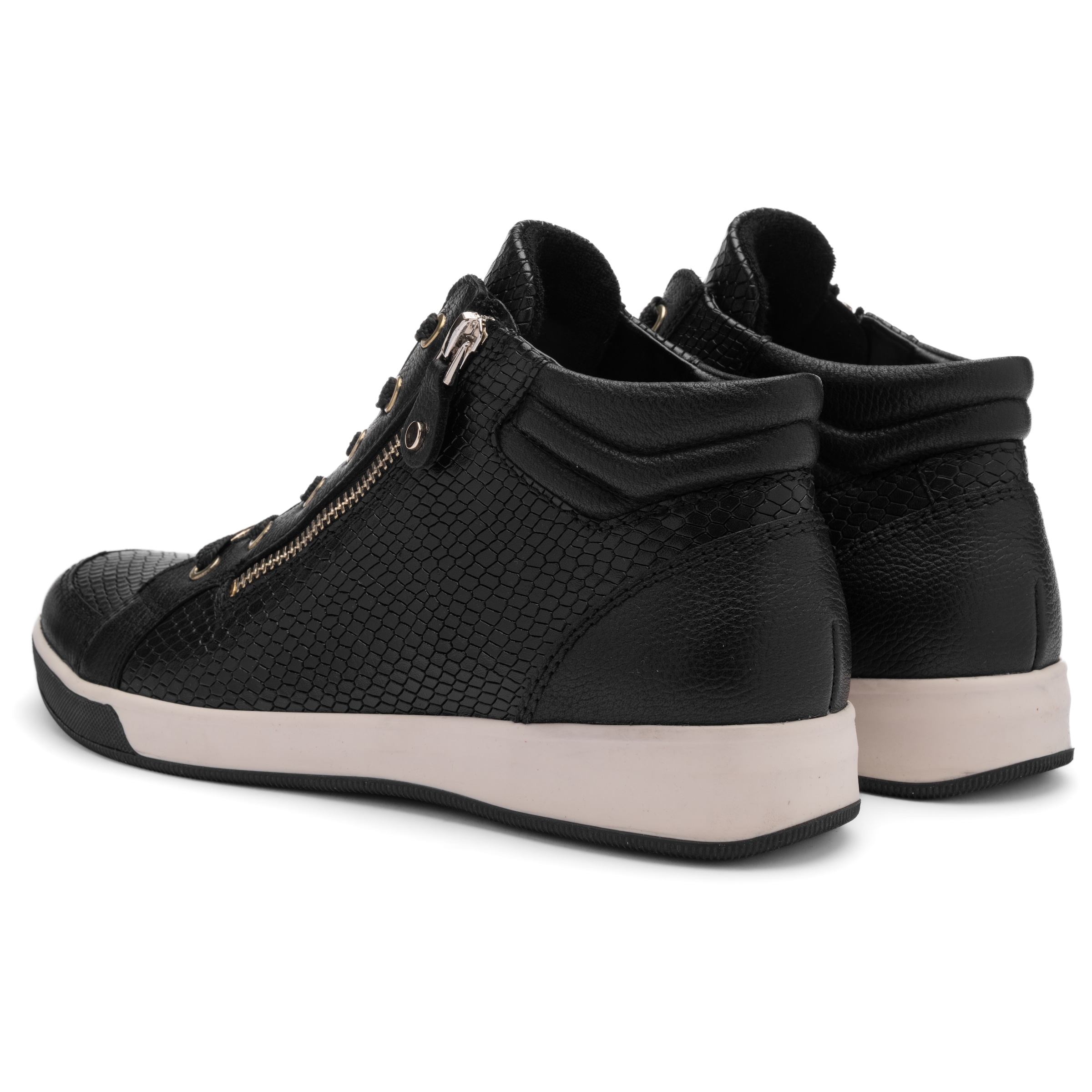 ARA ROM High-Top Sneaker Black 37 4