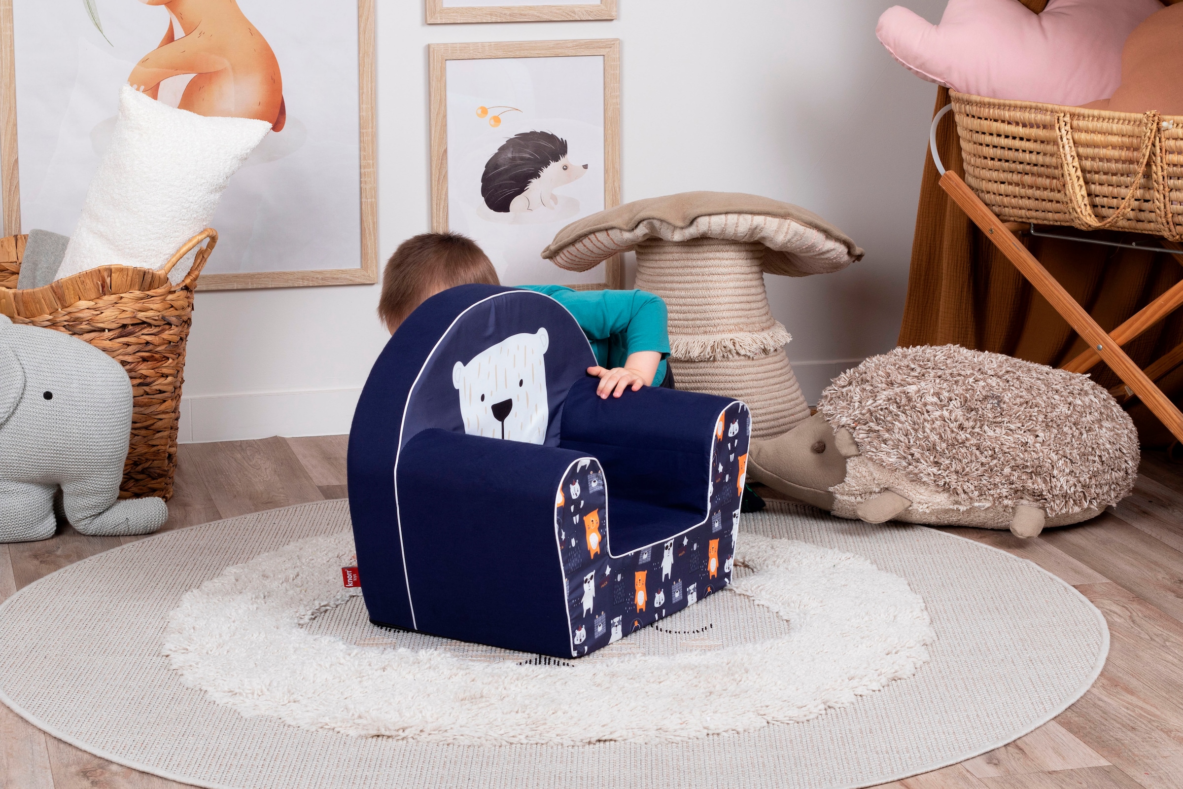 Knorrtoys® Sessel »Pretty bear« für Kinder; Made in Europe